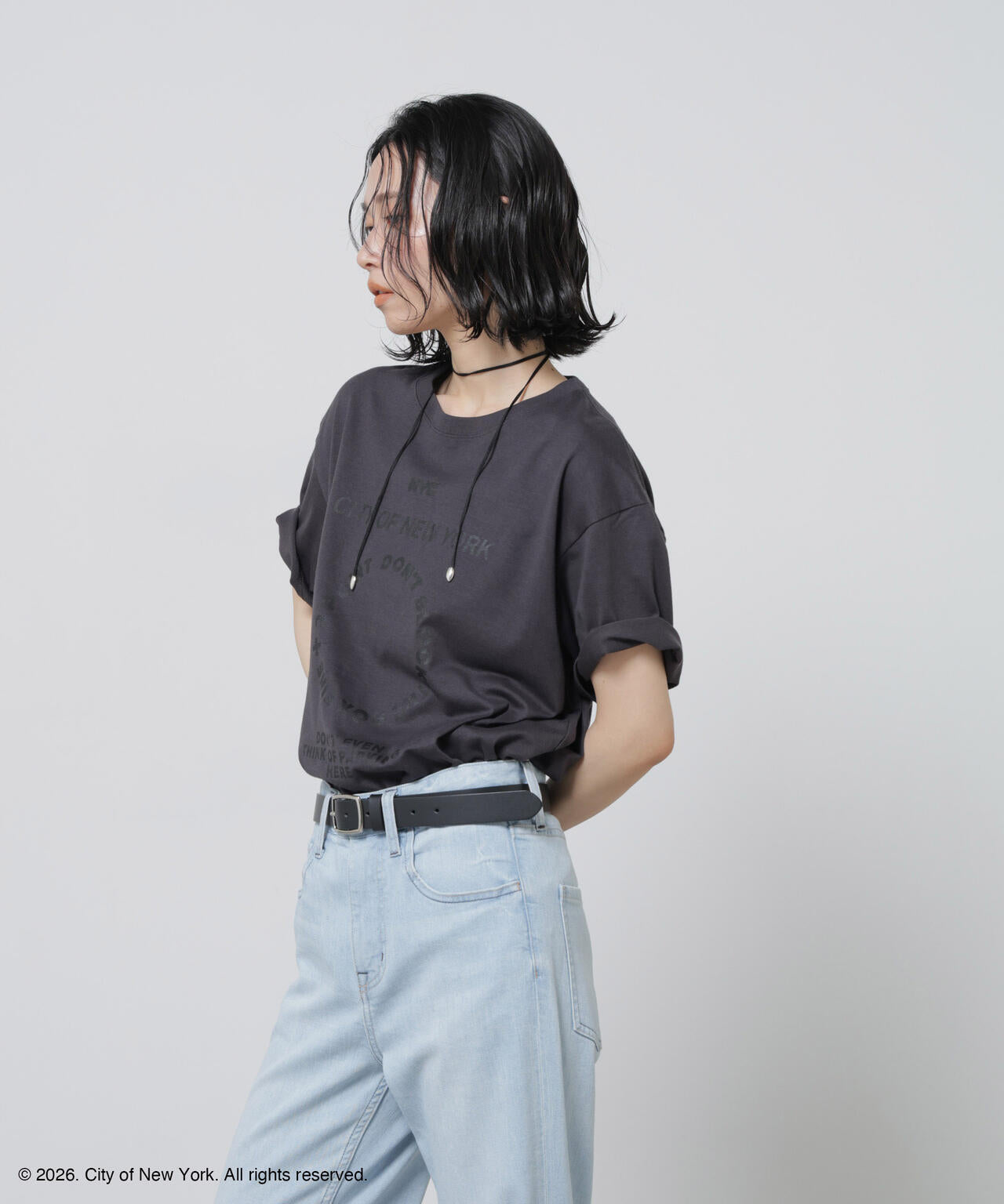 GOOD ROCK SPEED×Anti Soaked(R) 汗染み防止 NYC Tシャツ 6696124308