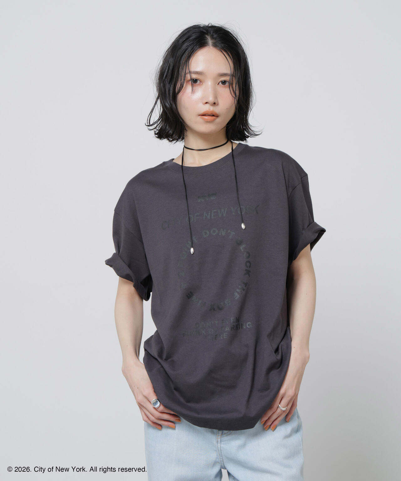GOOD ROCK SPEED×Anti Soaked(R) 汗染み防止 NYC Tシャツ 6696124308