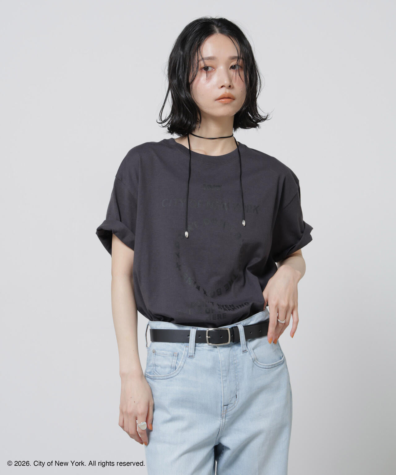 GOOD ROCK SPEED×Anti Soaked(R) 汗染み防止 NYC Tシャツ 6696124308