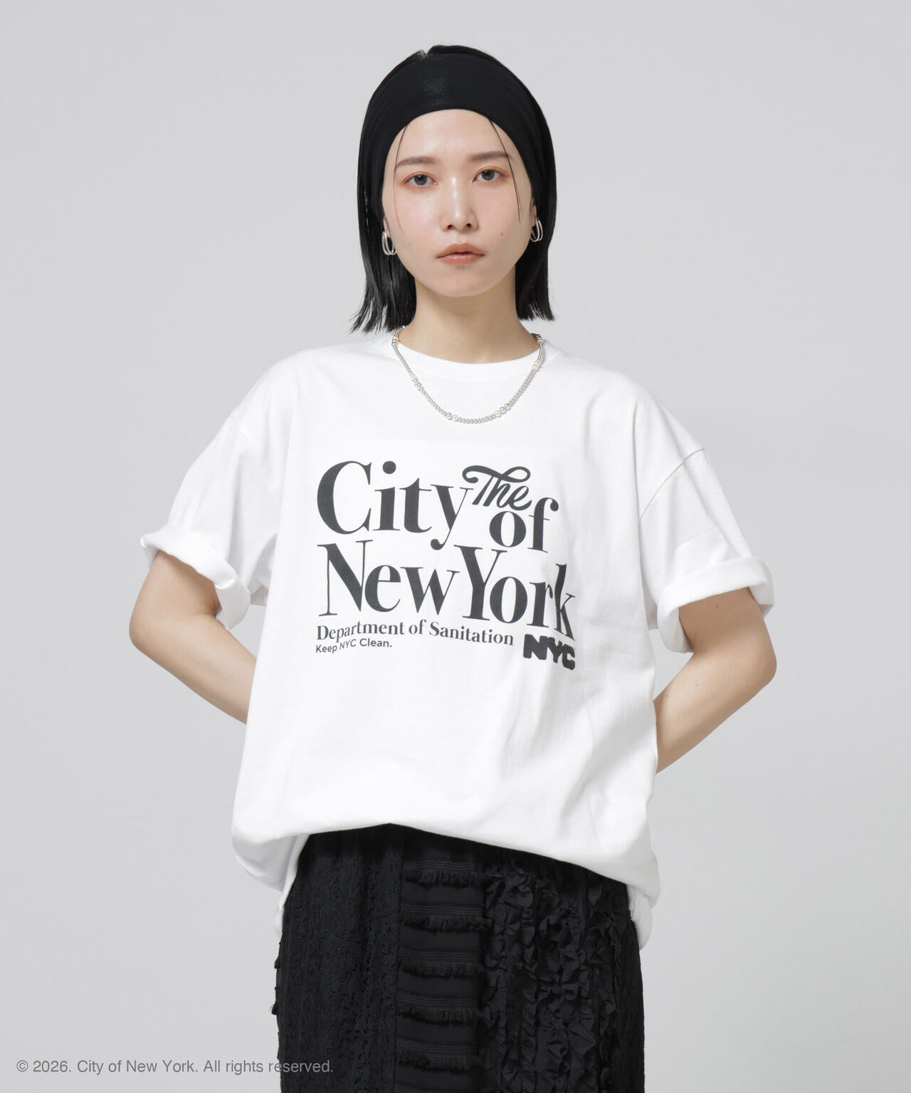 GOOD ROCK SPEED×Anti Soaked(R) 汗染み防止 NYC Tシャツ 6696124308