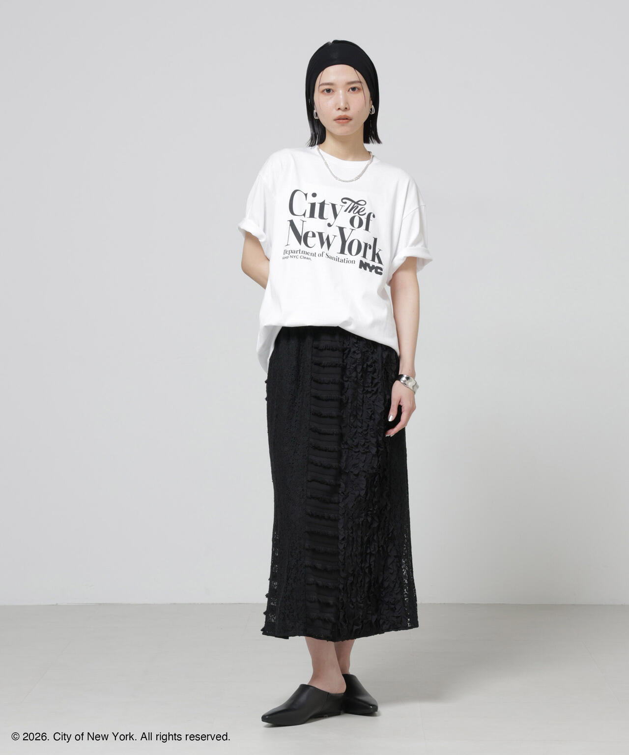 GOOD ROCK SPEED×Anti Soaked(R) 汗染み防止 NYC Tシャツ 6696124308