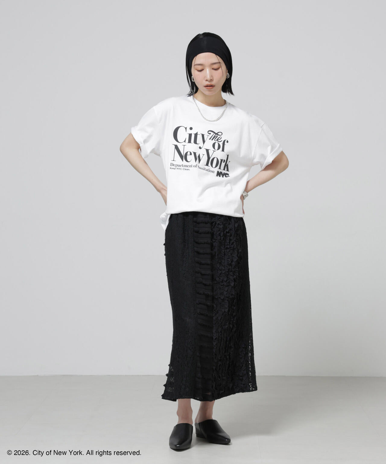 GOOD ROCK SPEED×Anti Soaked(R) 汗染み防止 NYC Tシャツ 6696124308