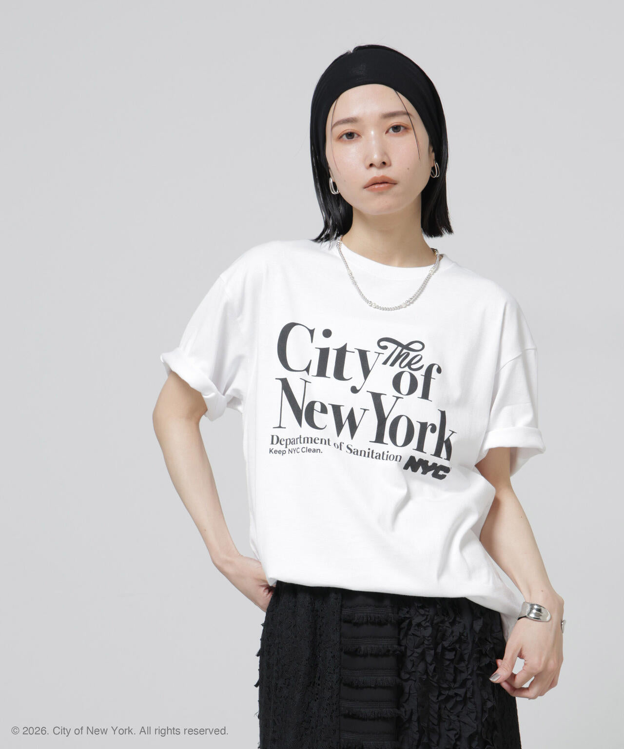 GOOD ROCK SPEED×Anti Soaked(R) 汗染み防止 NYC Tシャツ 6696124308