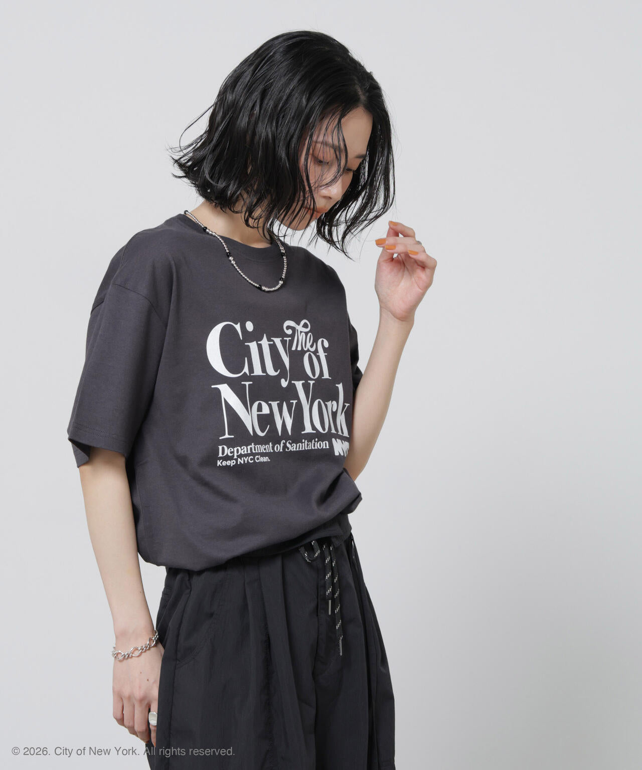 GOOD ROCK SPEED×Anti Soaked(R) 汗染み防止 NYC Tシャツ 6696124308