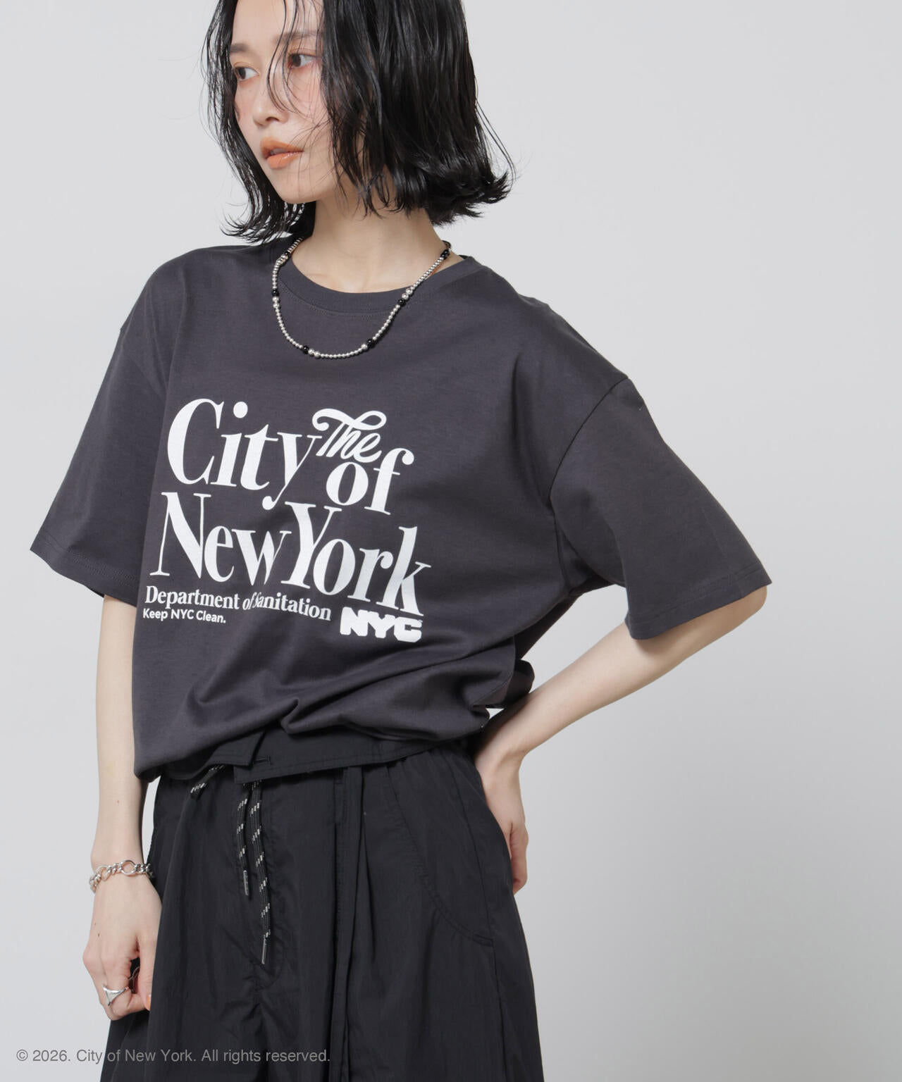 GOOD ROCK SPEED×Anti Soaked(R) 汗染み防止 NYC Tシャツ 6696124308