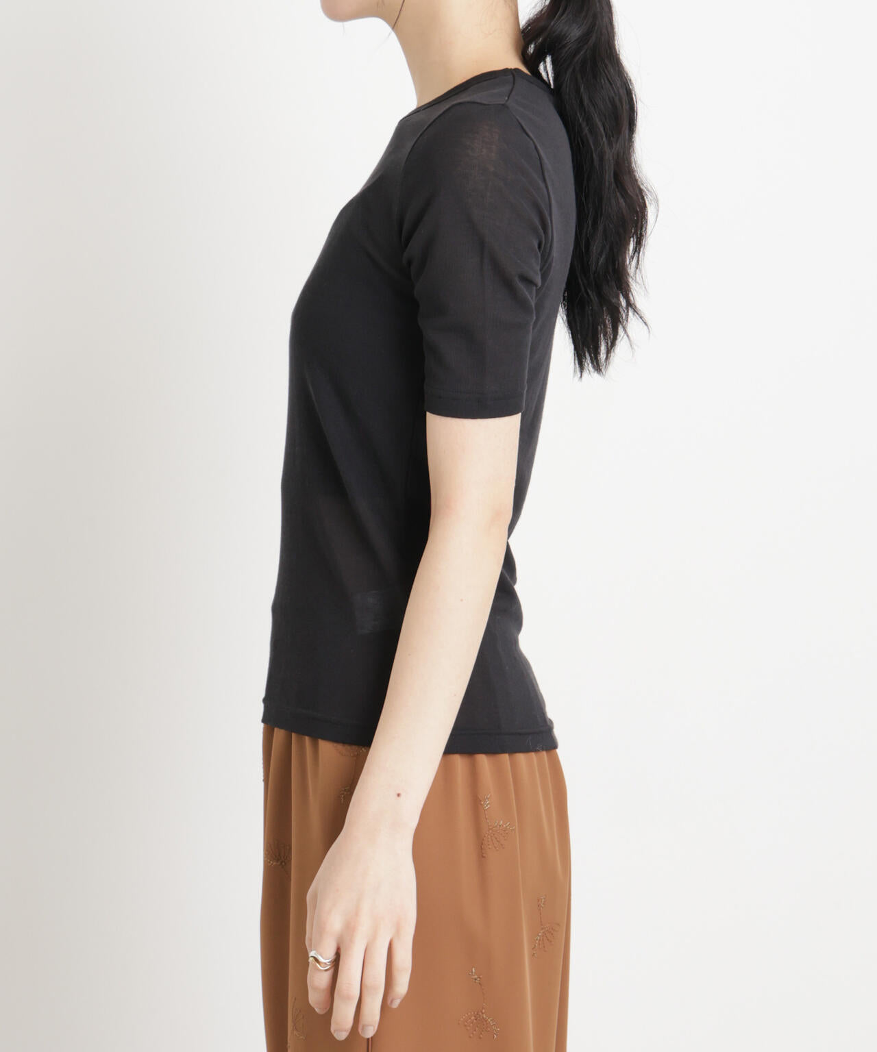 シアーツイストフライスTシャツ 6696124320