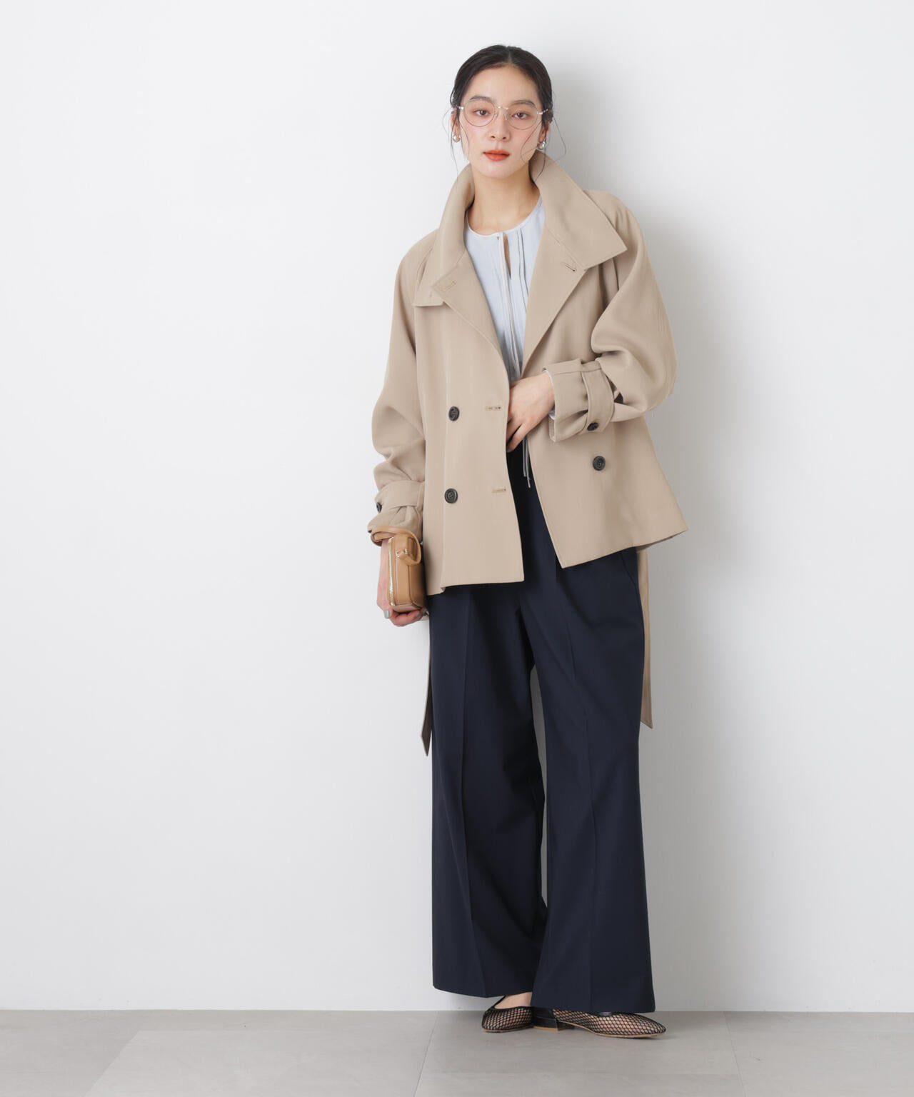 トロストレッチ2タックワイドパンツ(セットアップ可) 6696127301