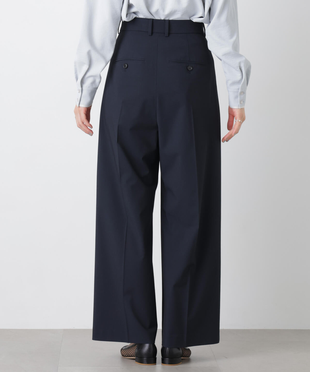 トロストレッチ2タックワイドパンツ(セットアップ可) 6696127301