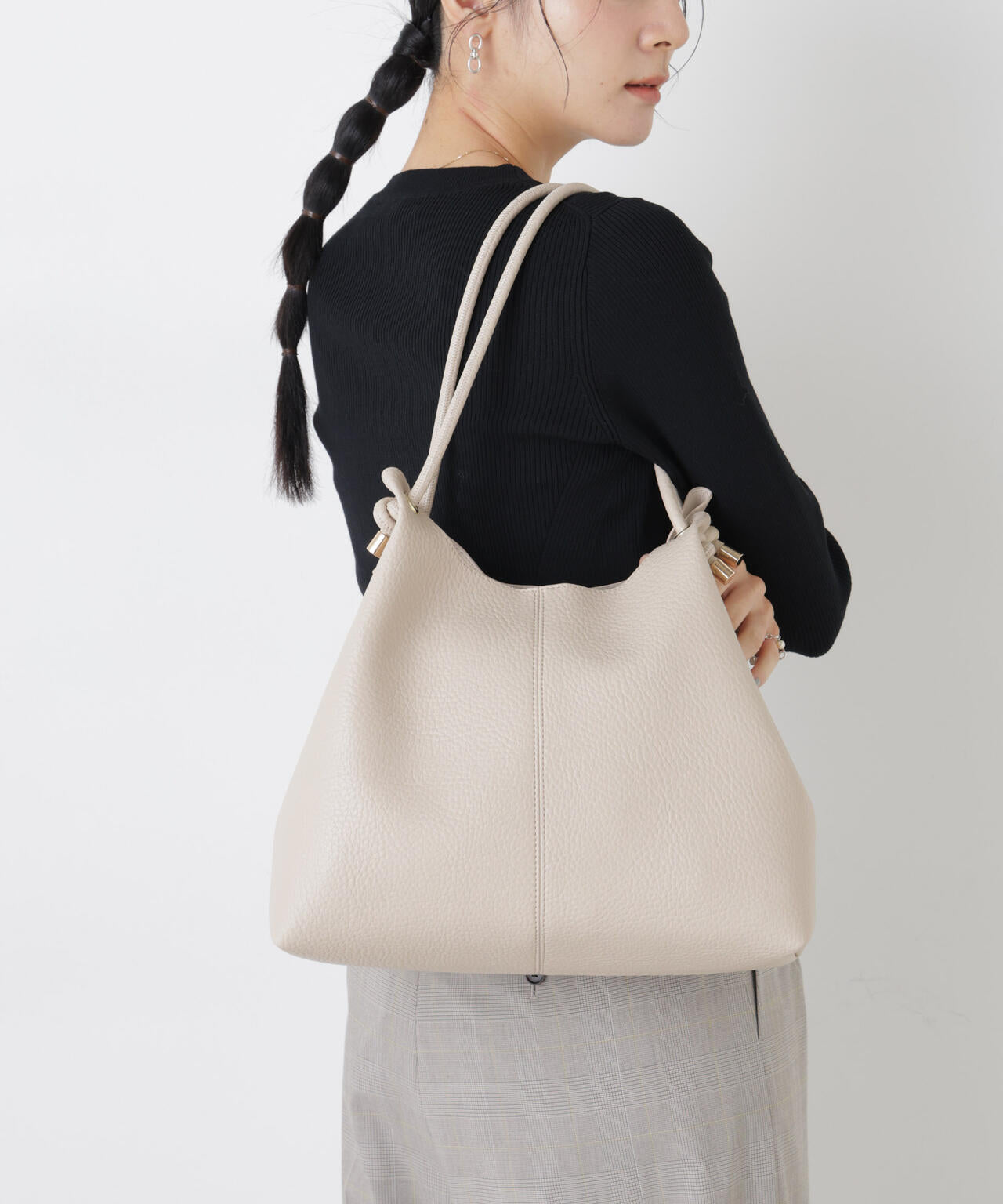 ノットハンドルビッグトート 6696132303