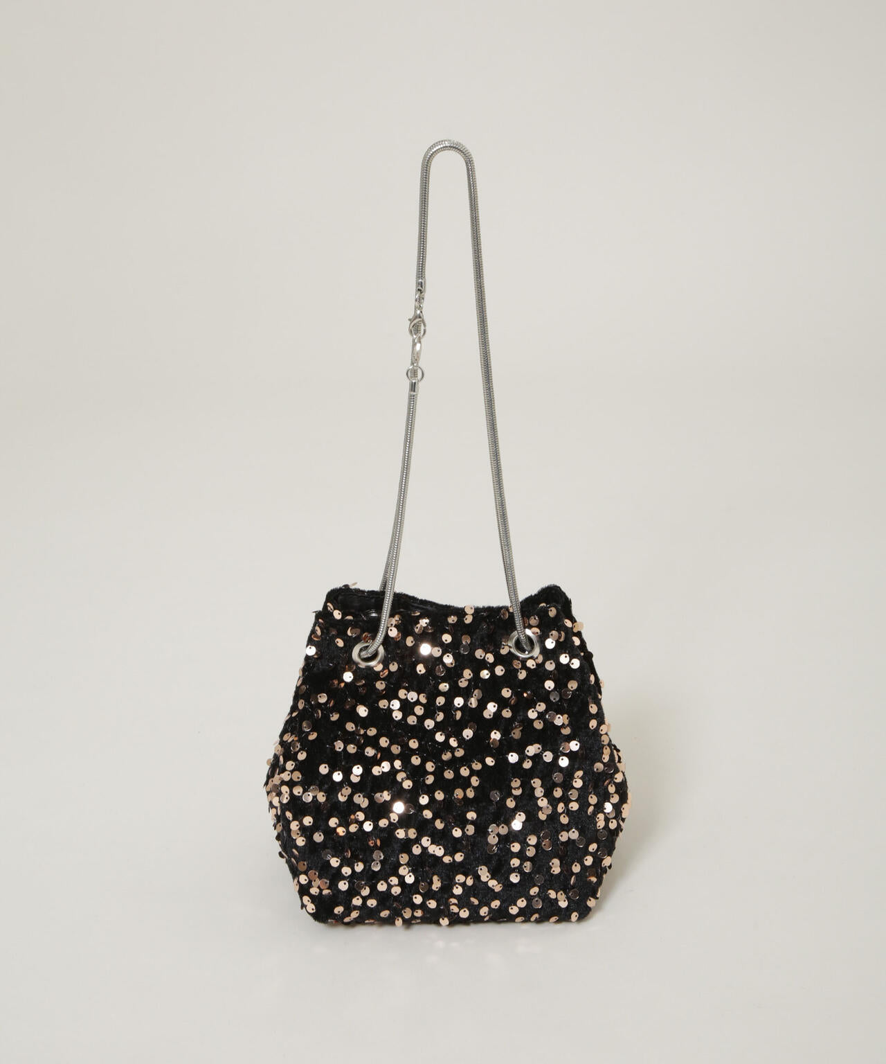スパンコール巾着バッグ 6696132307