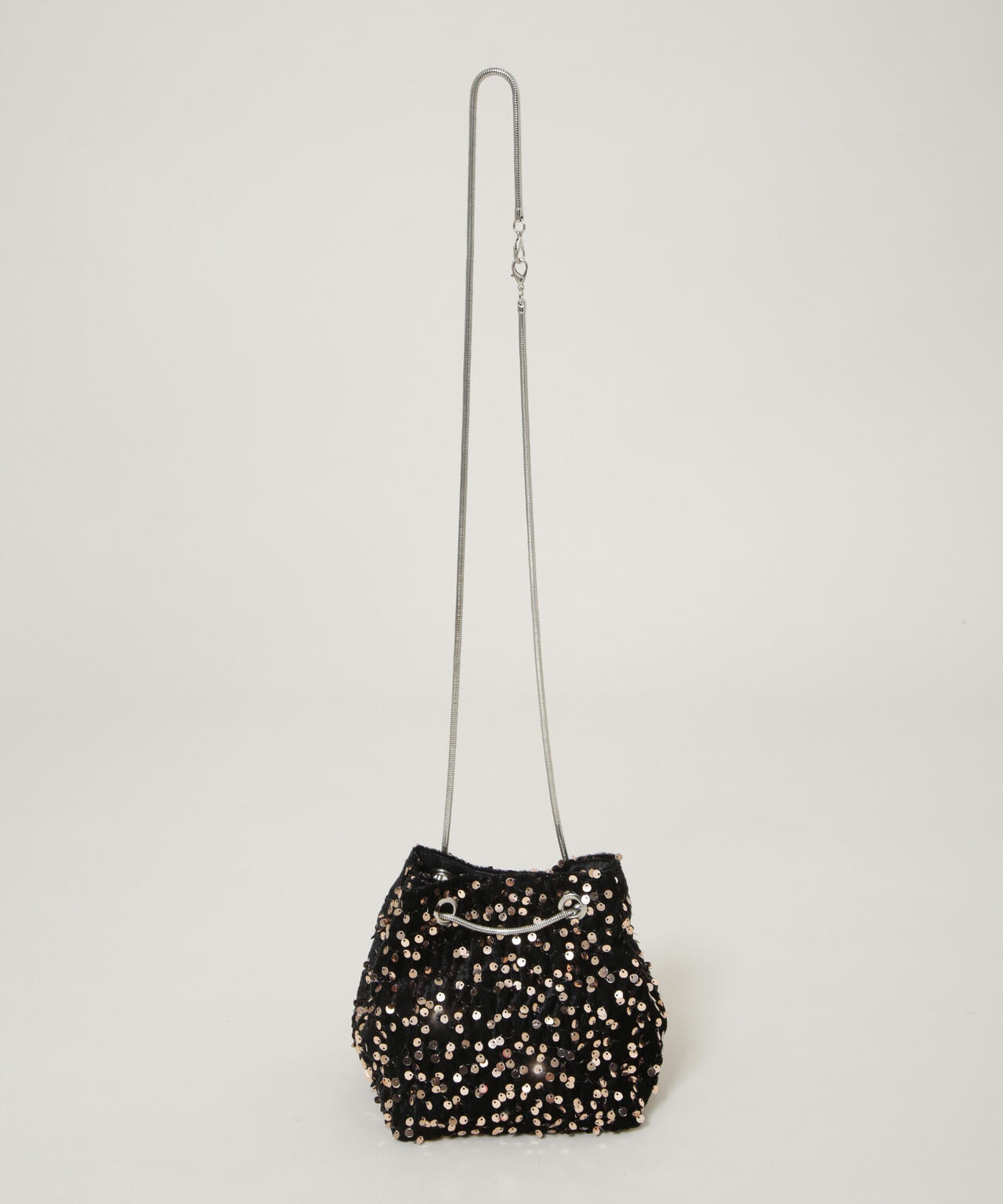 スパンコール巾着バッグ 6696132307