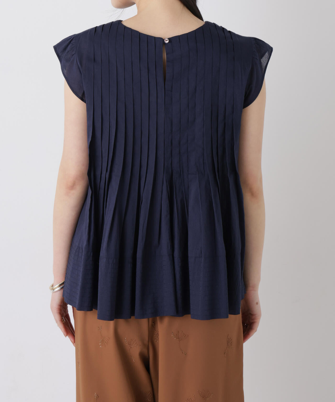 made in india タックステッチブラウス(セットアップ可) 6696221300