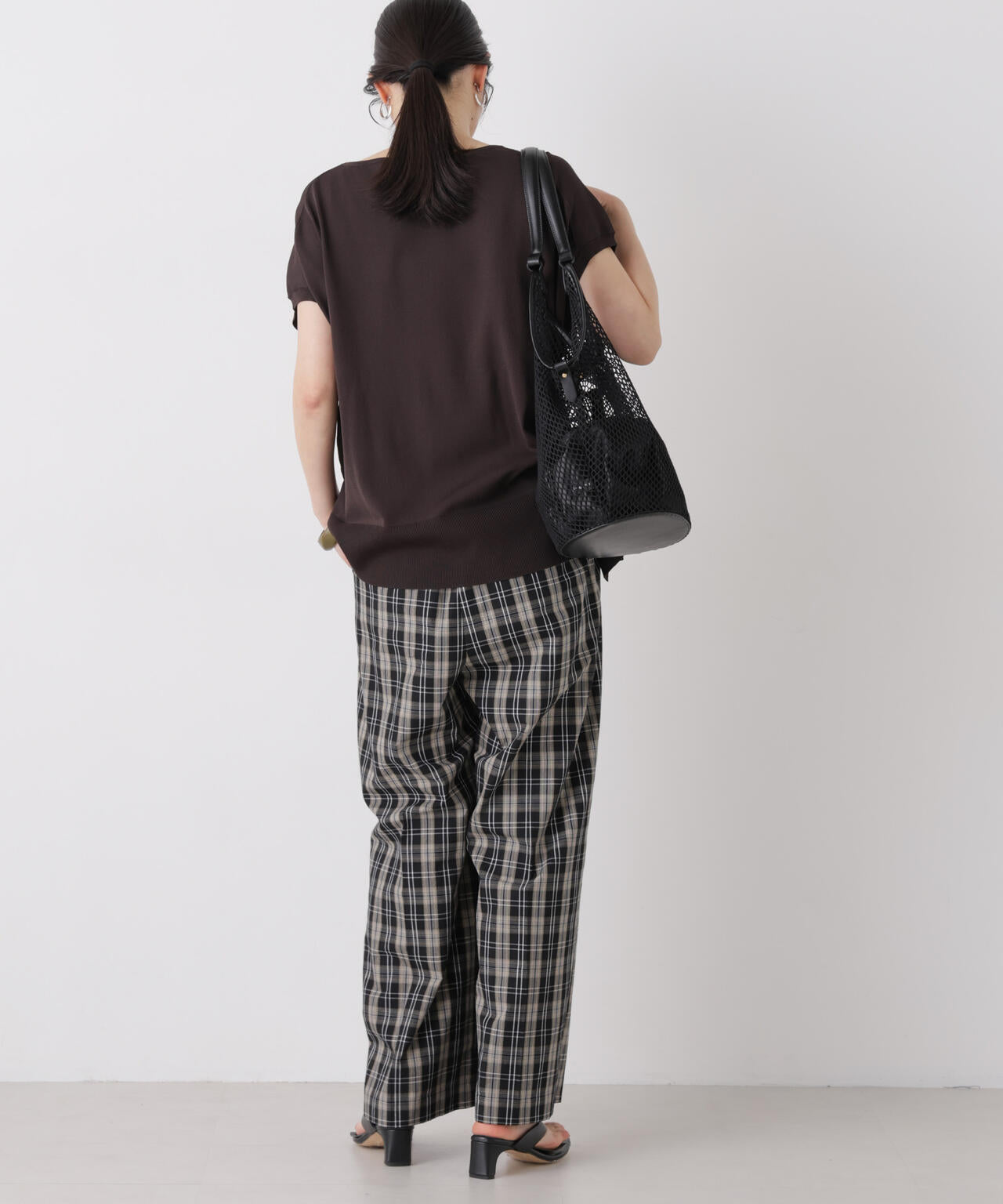 SUMMER VEIL KNIT ワイドプルオーバー 6696222310
