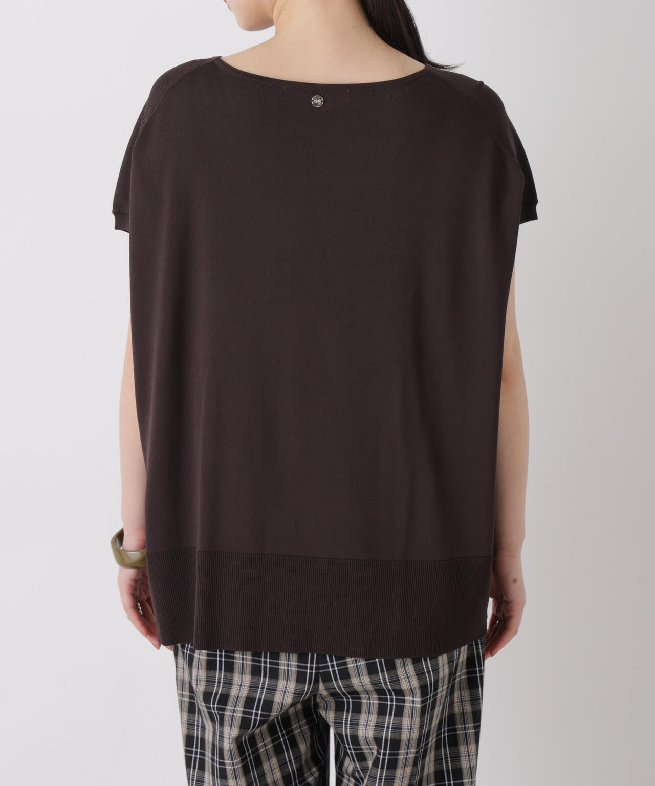 SUMMER VEIL KNIT ワイドプルオーバー 6696222310