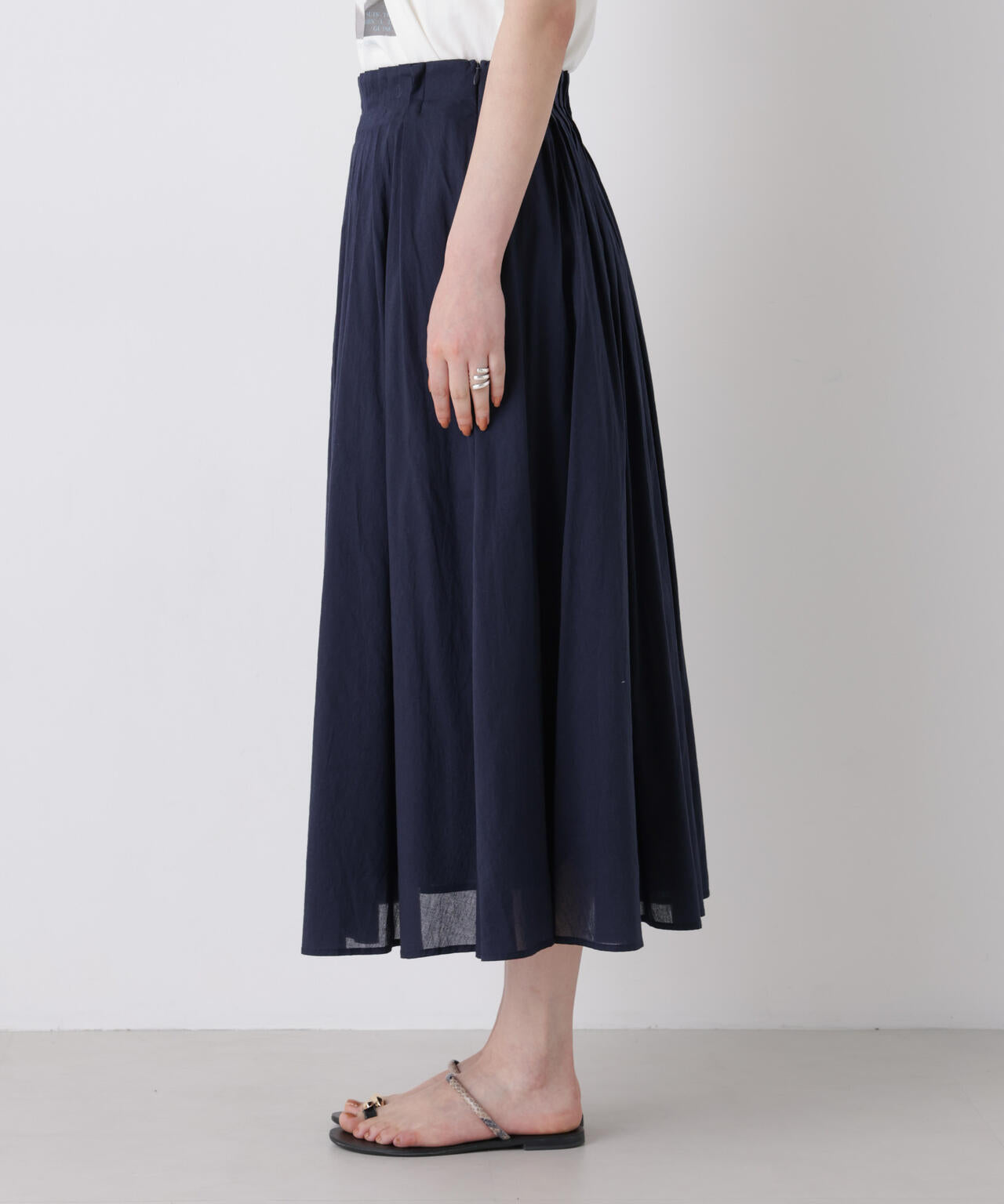 made in india タックフレアスカート(セットアップ可) 6696230300