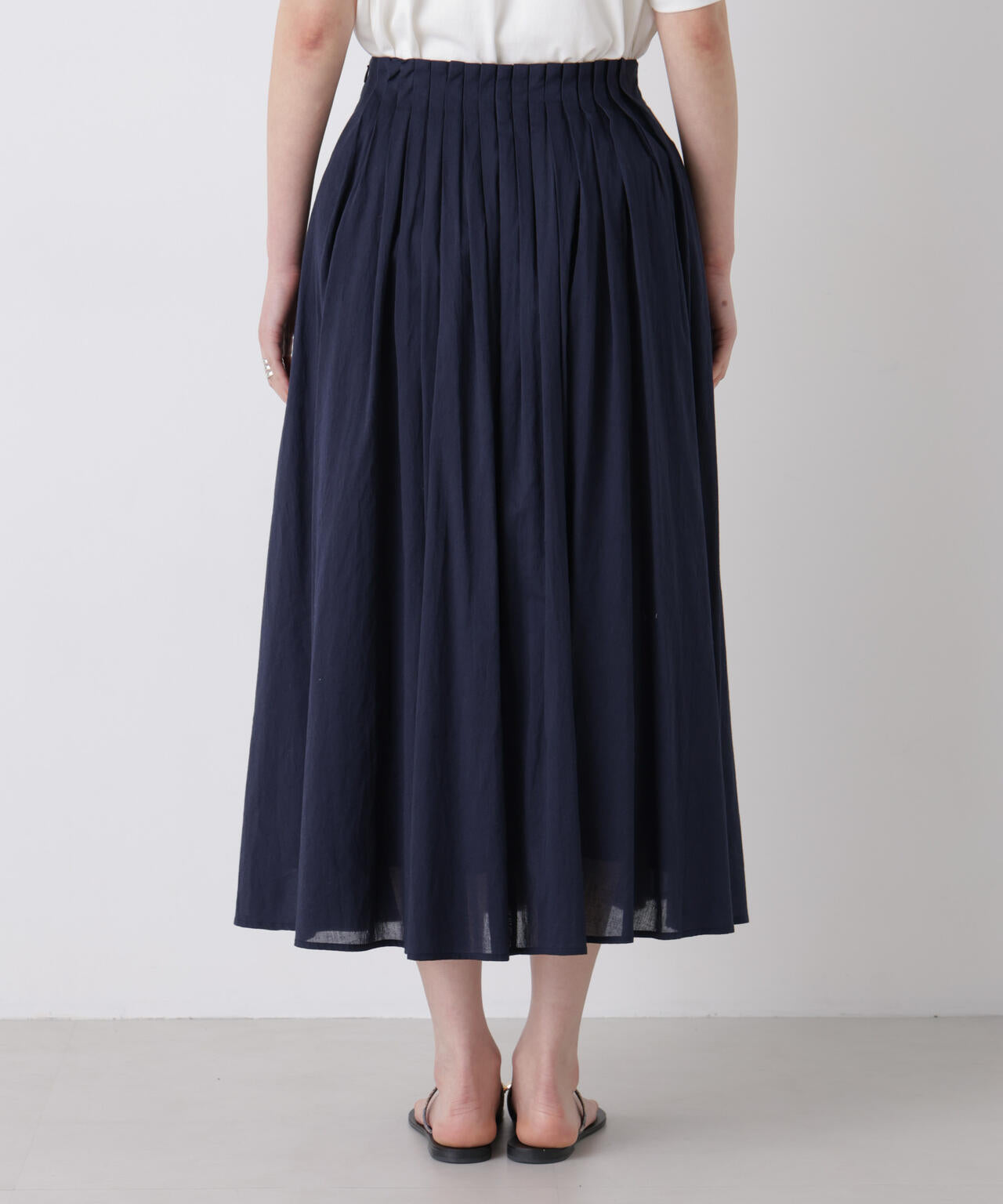 made in india タックフレアスカート(セットアップ可) 6696230300