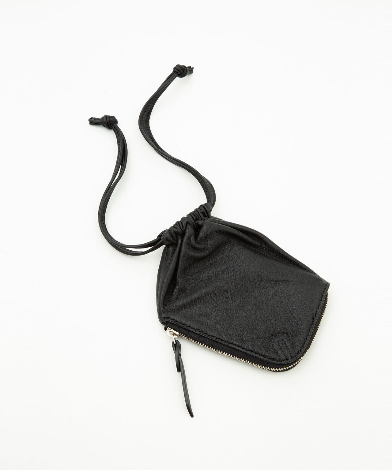 ED ROBERT JUDSON/drawstring L-zip purse 6703132104