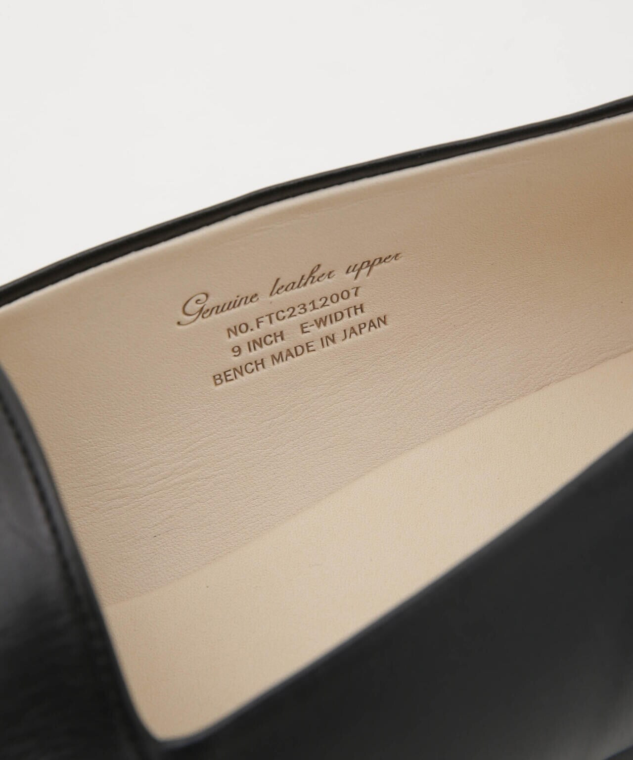 foot the coache/MINIMAL LOAFER (LEATHER SOLE) 6703133153
