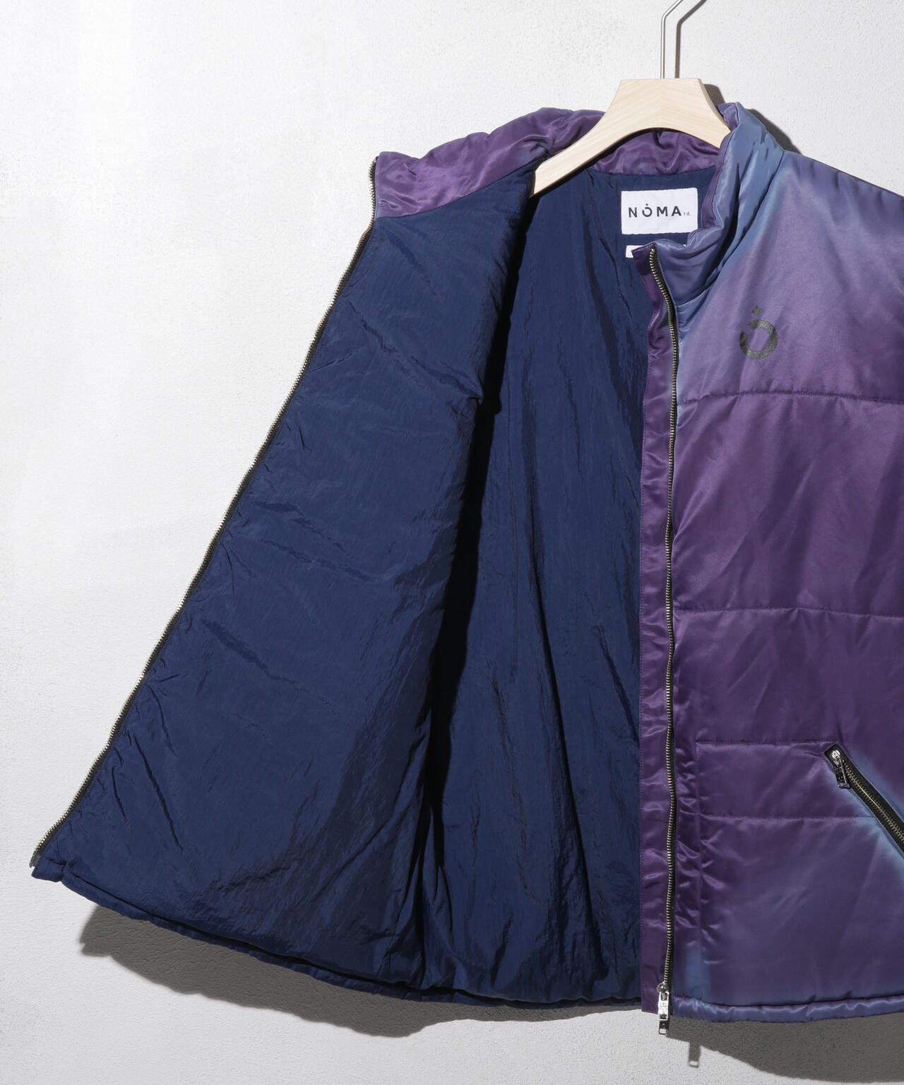 NOMA t.d./Hand Dyed Puffer Vest 6703225010