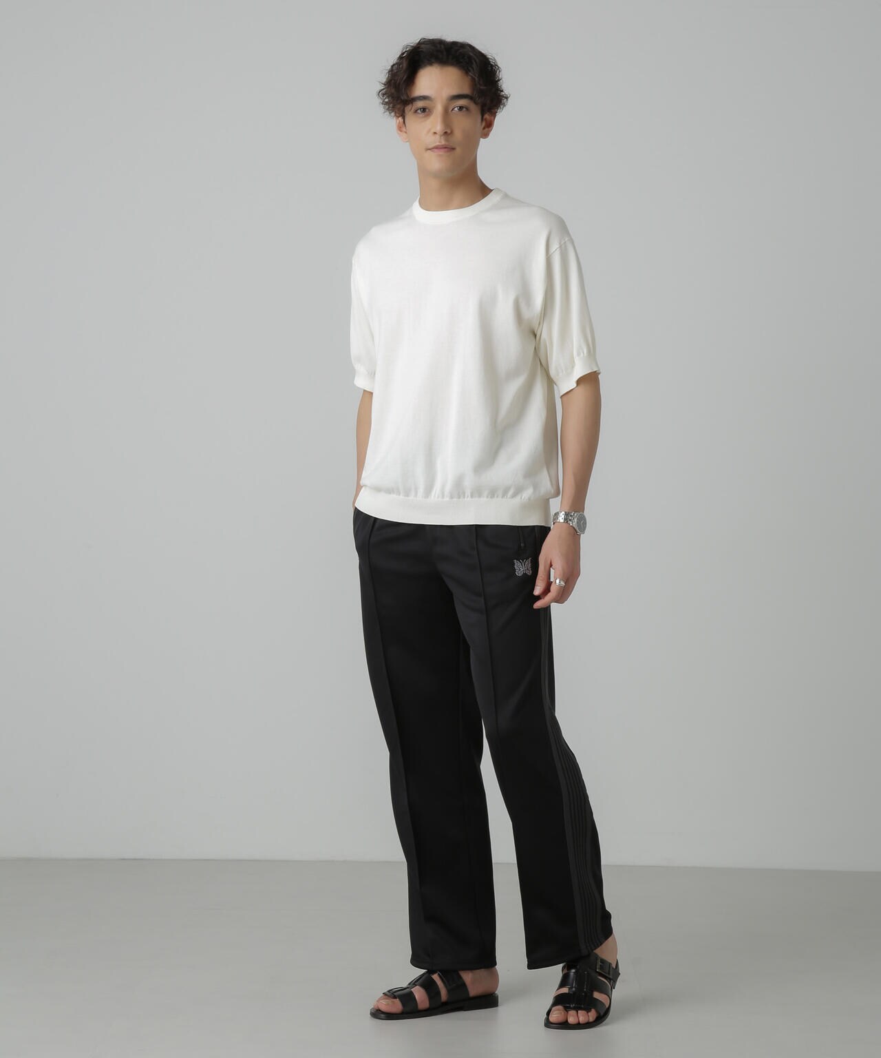 NEEDLES/別注 Track Pant Poly Smooth 6704127099