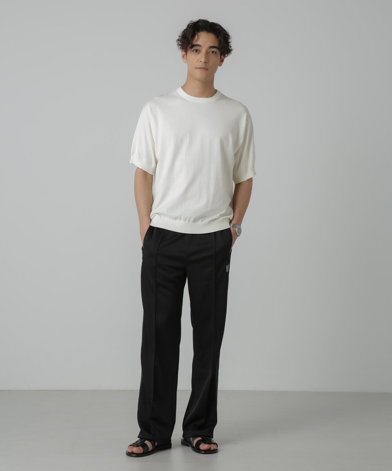 NEEDLES/別注 Track Pant Poly Smooth 6704127099