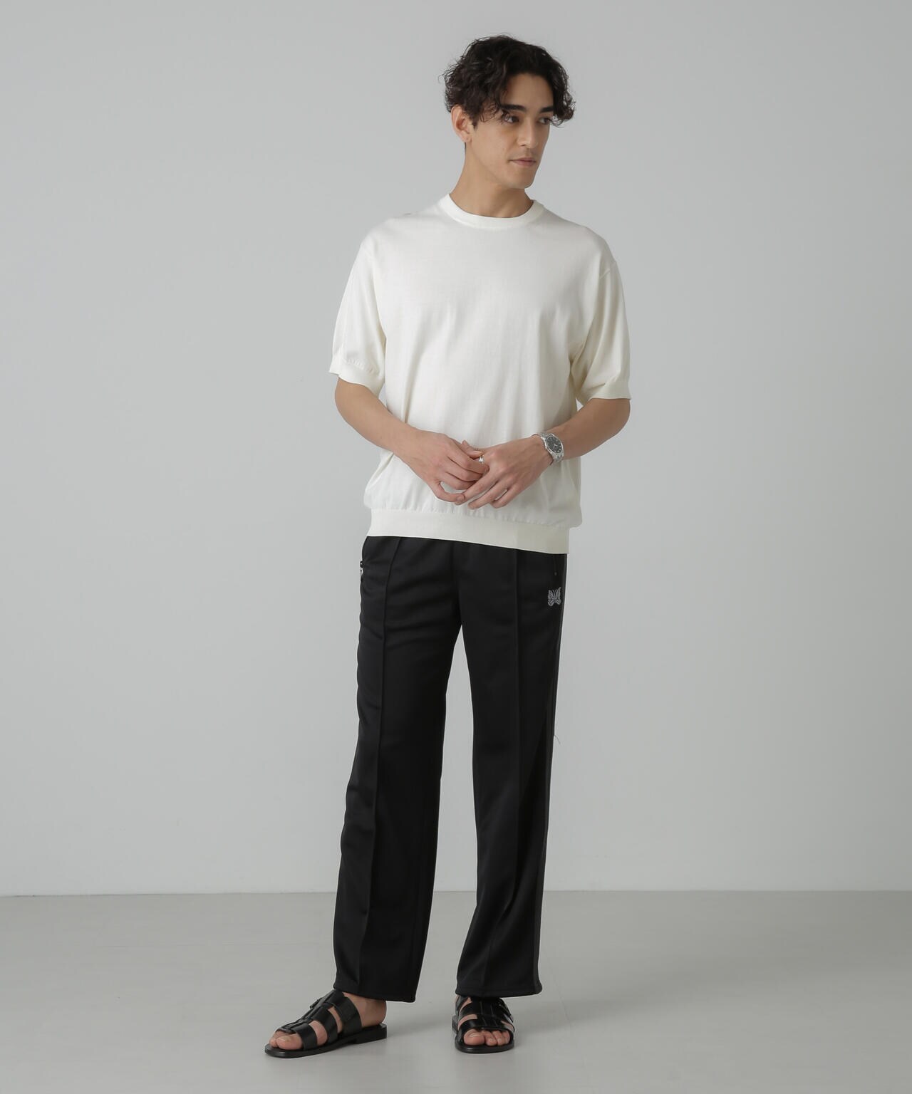 NEEDLES/別注 Track Pant Poly Smooth 6704127099