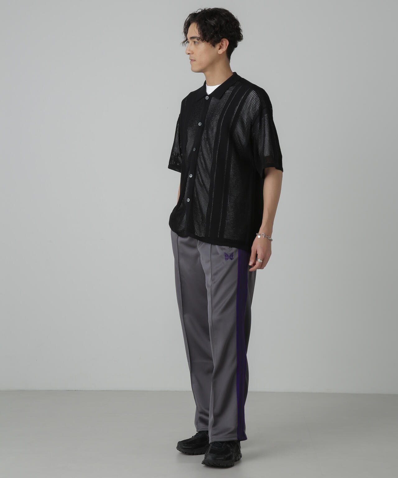 NEEDLES/別注 Track Pant Poly Smooth 6704127099