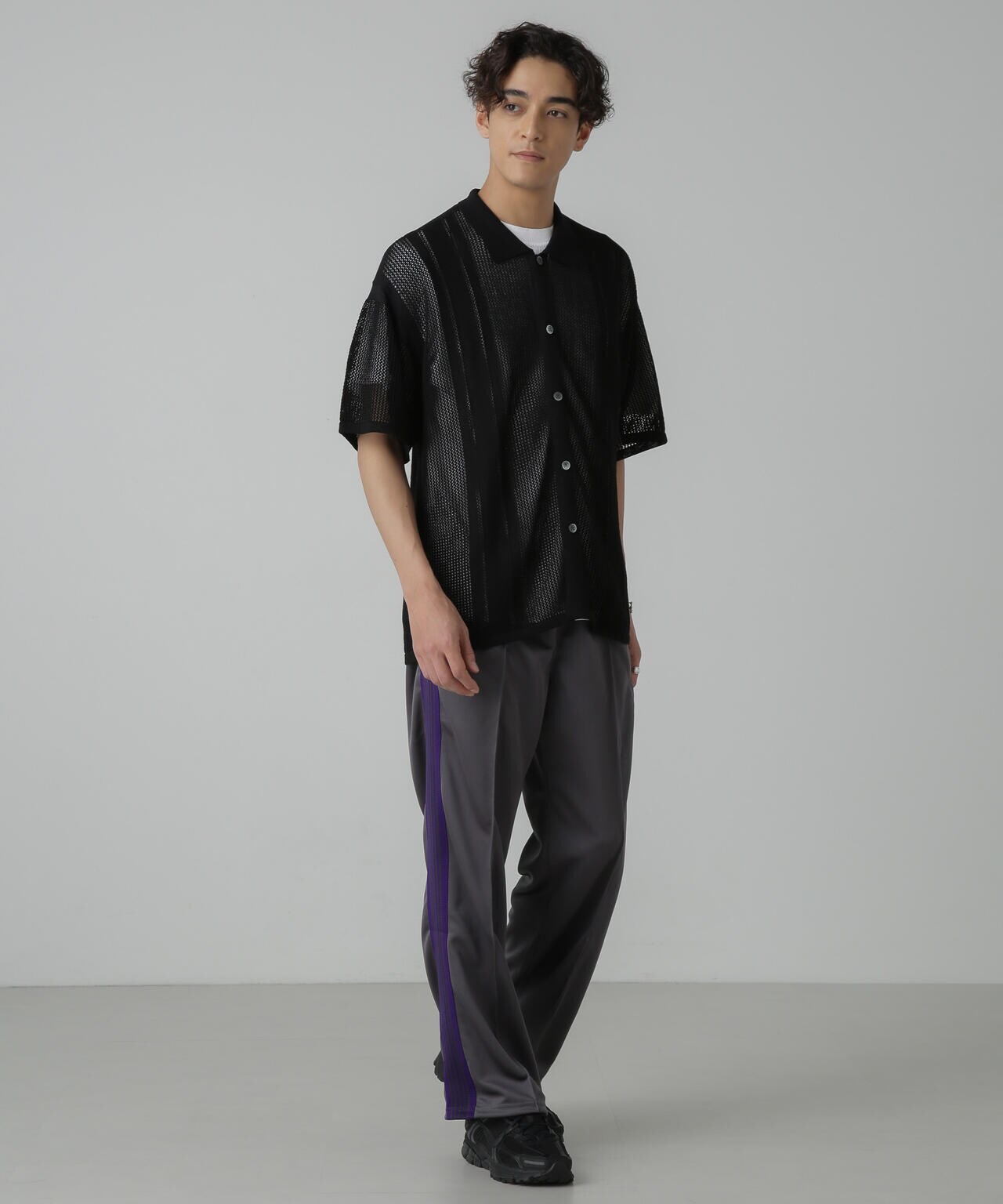 NEEDLES/別注 Track Pant Poly Smooth 6704127099