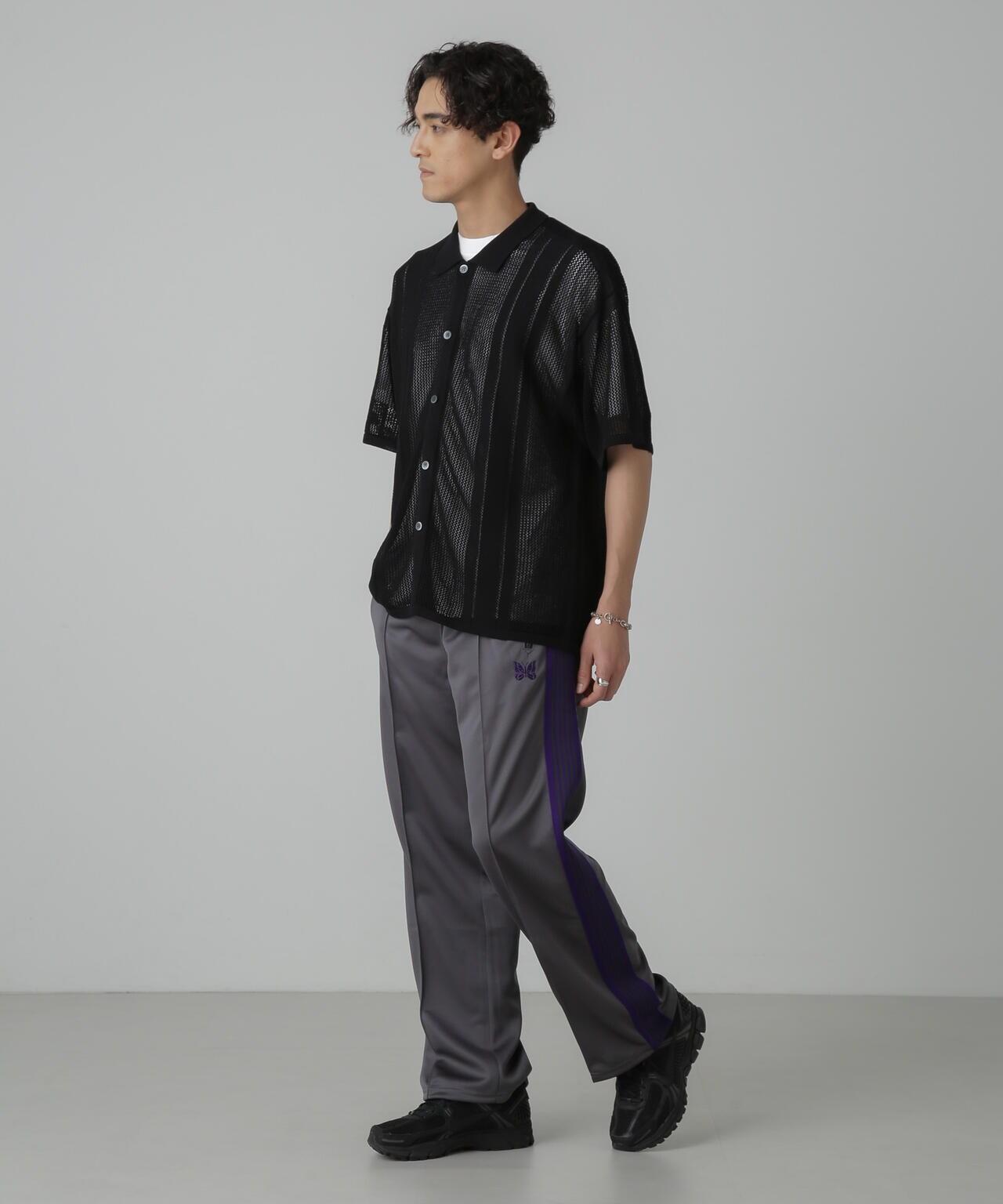 NEEDLES/別注 Track Pant Poly Smooth 6704127099