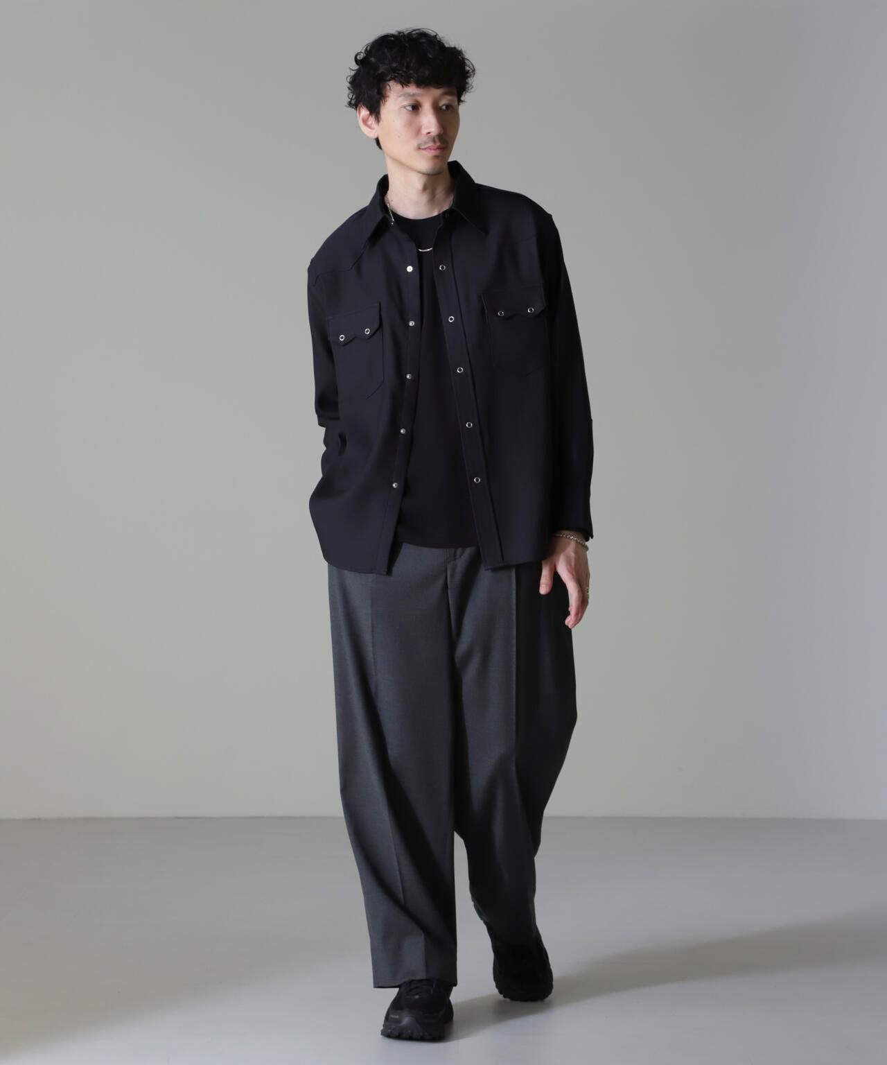 Wrangler/別注 Western Shirt 6704220054