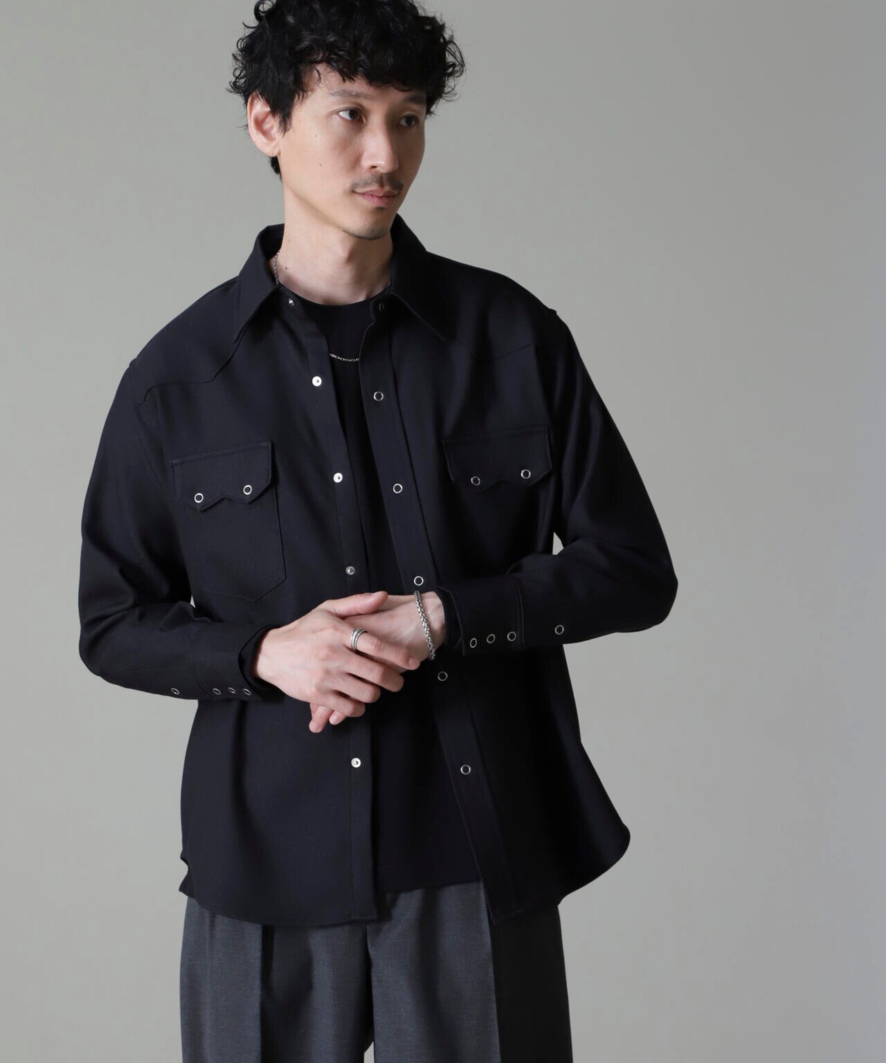 Wrangler/別注 Western Shirt 6704220054