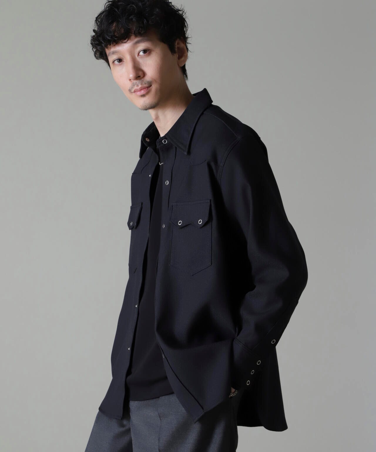 Wrangler/別注 Western Shirt 6704220054