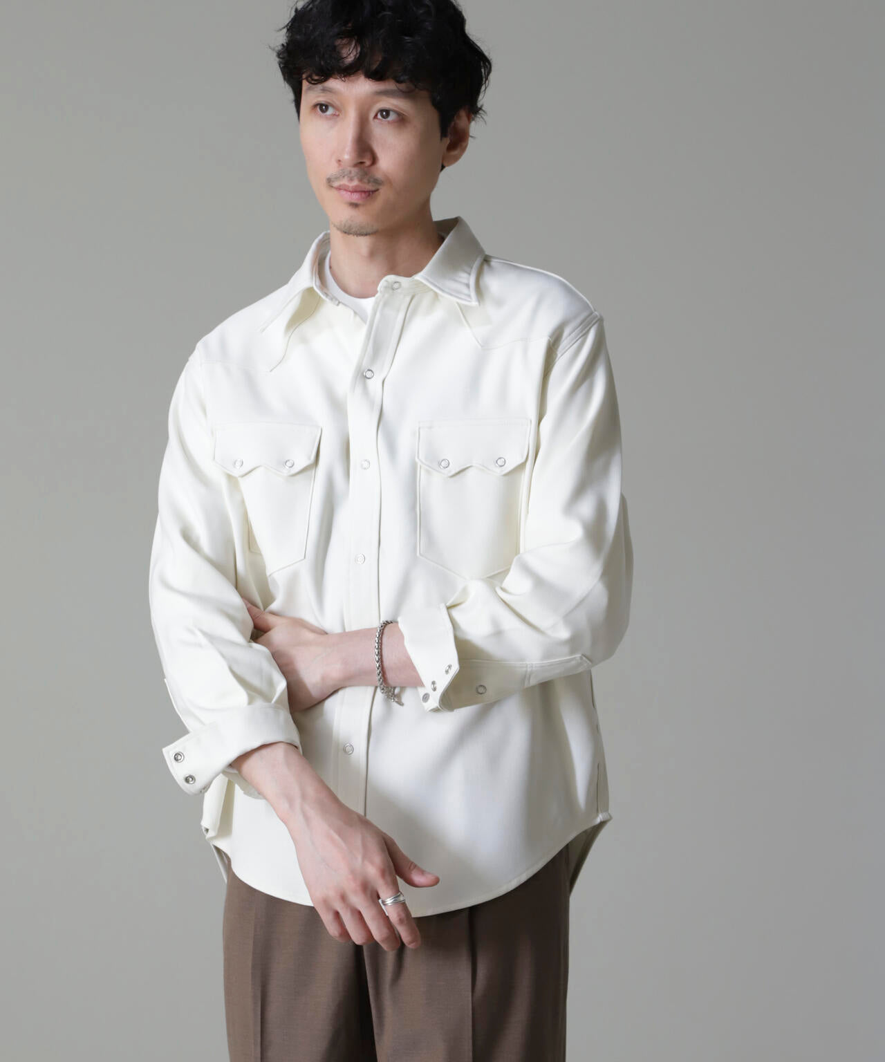 Wrangler/別注 Western Shirt 6704220054