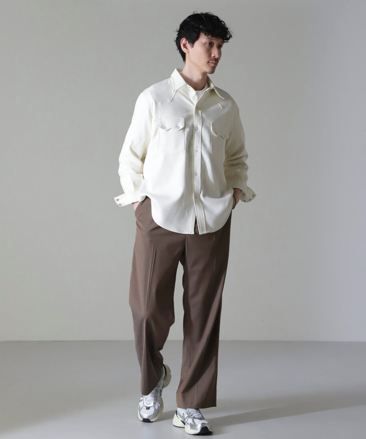 Wrangler/別注 Western Shirt 6704220054