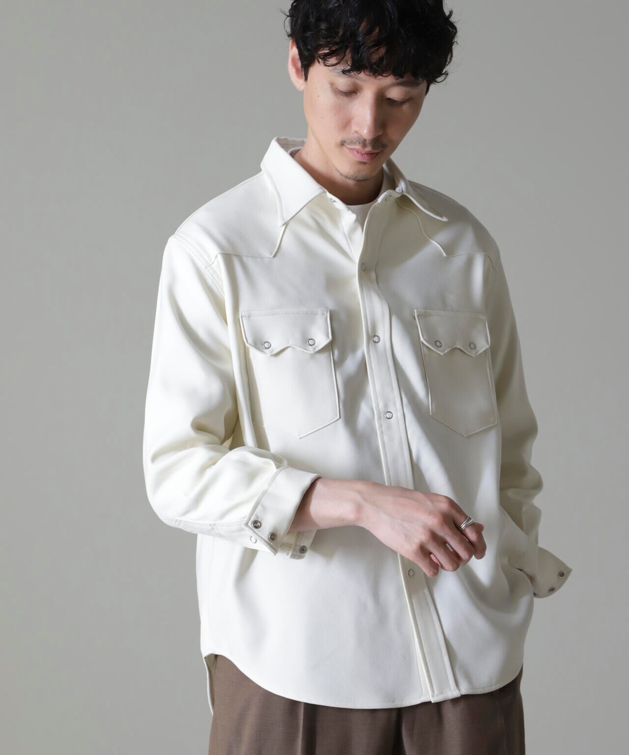 Wrangler/別注 Western Shirt 6704220054