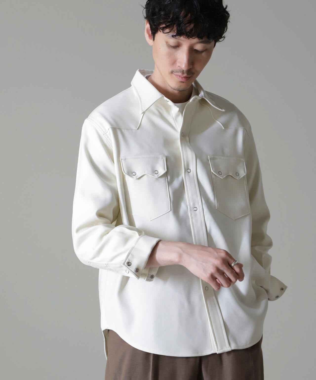 Wrangler/別注 Western Shirt 6704220054