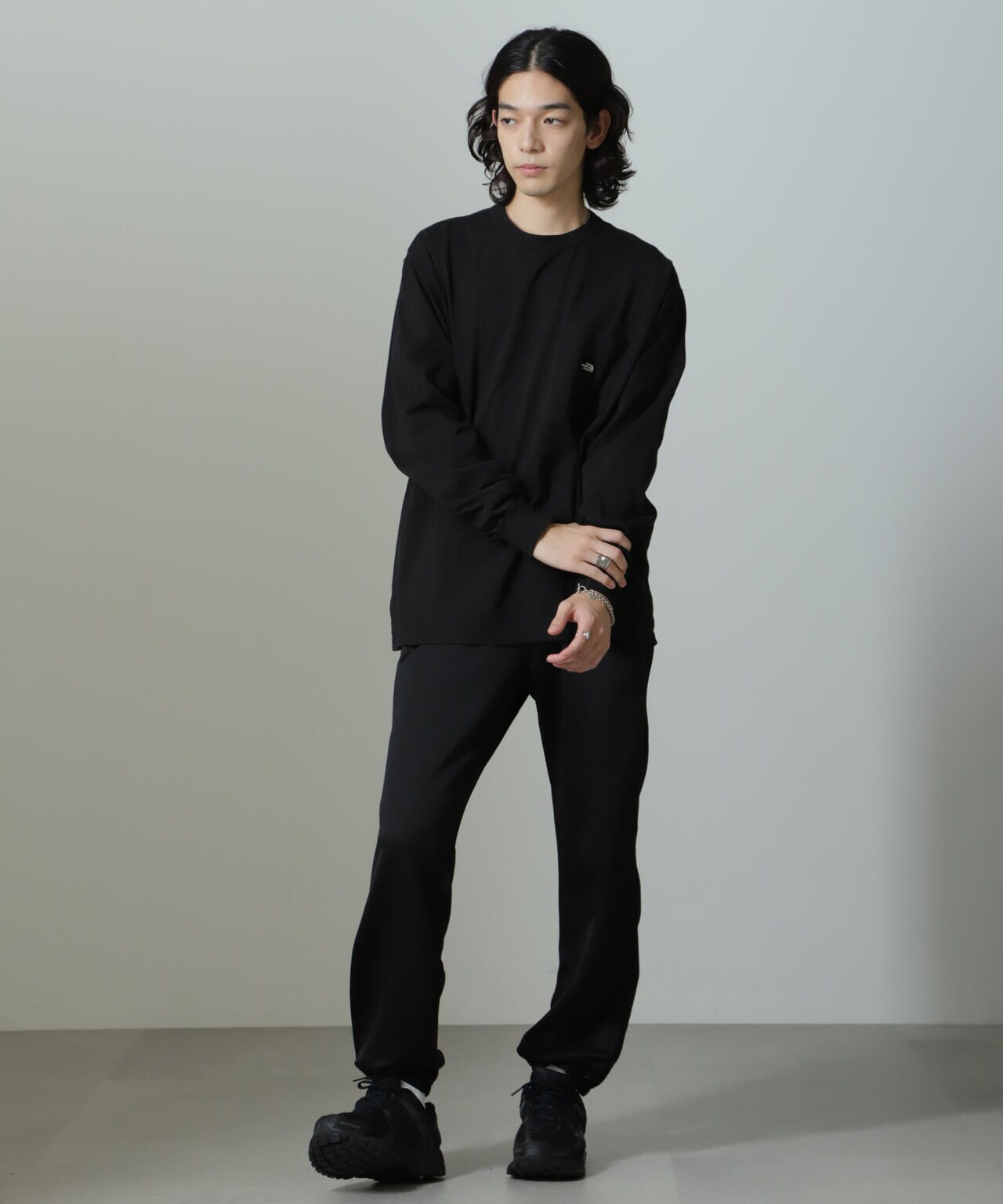 THE NORTH FACE PURPLE LABEL/7oz Long Sleeve Pocket Tee 6704223057