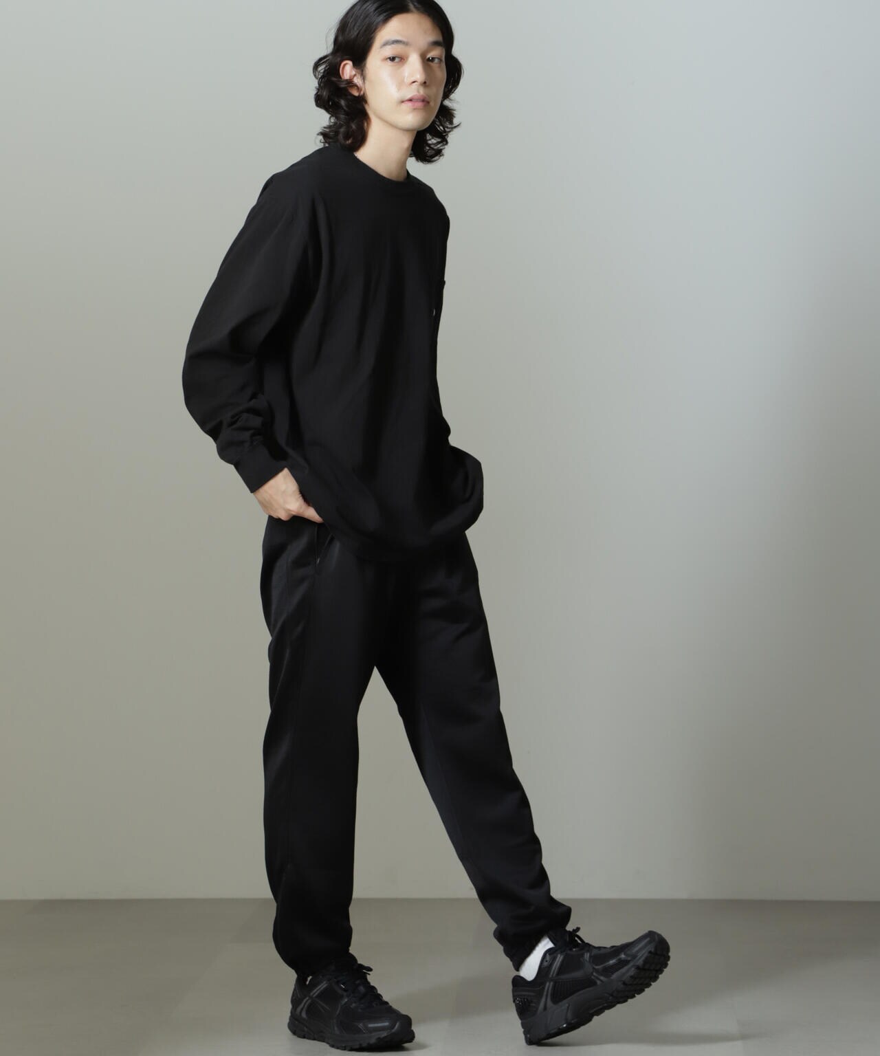 THE NORTH FACE PURPLE LABEL/7oz Long Sleeve Pocket Tee 6704223057