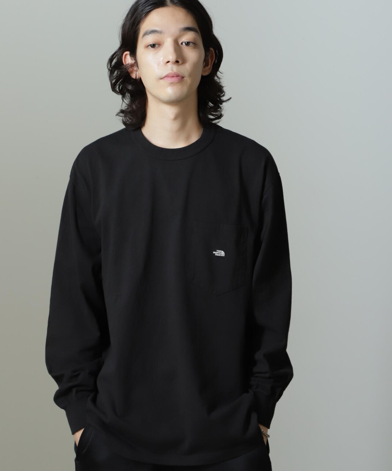 THE NORTH FACE PURPLE LABEL/7oz Long Sleeve Pocket Tee 6704223057