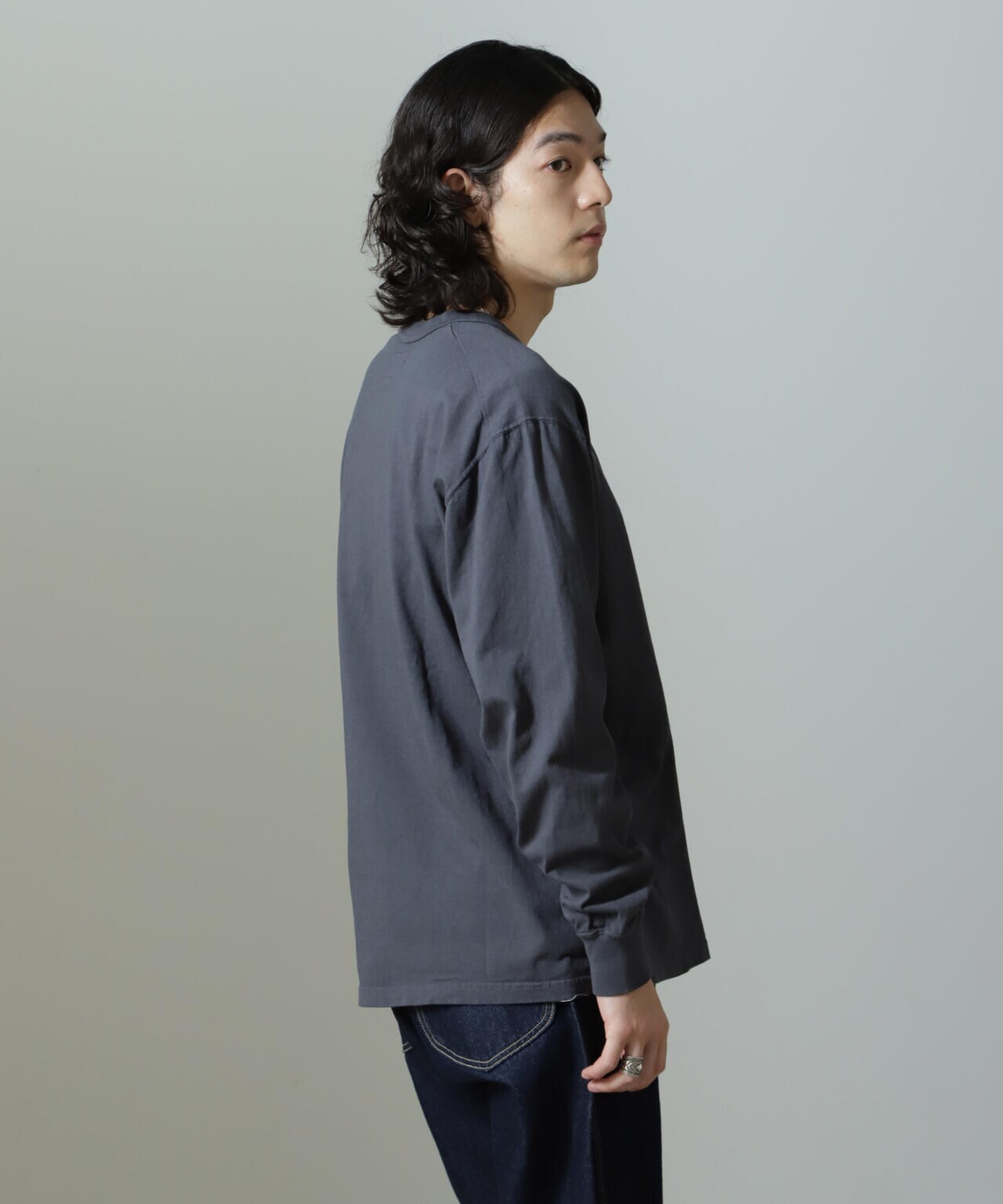 THE NORTH FACE PURPLE LABEL/7oz Long Sleeve Pocket Tee 6704223057