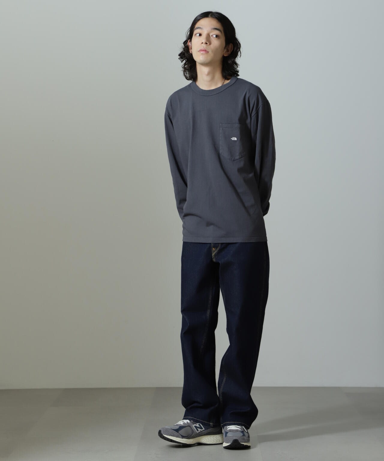 THE NORTH FACE PURPLE LABEL/7oz Long Sleeve Pocket Tee 6704223057