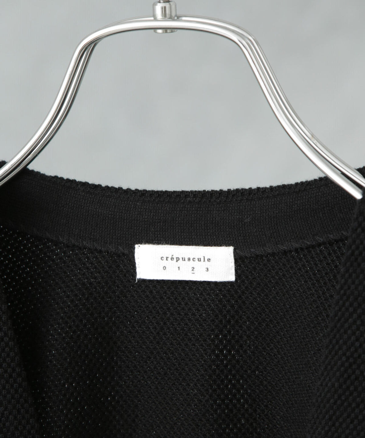 crepuscule/別注 S/S V NECK ZIP CARDIGAN 6705122021
