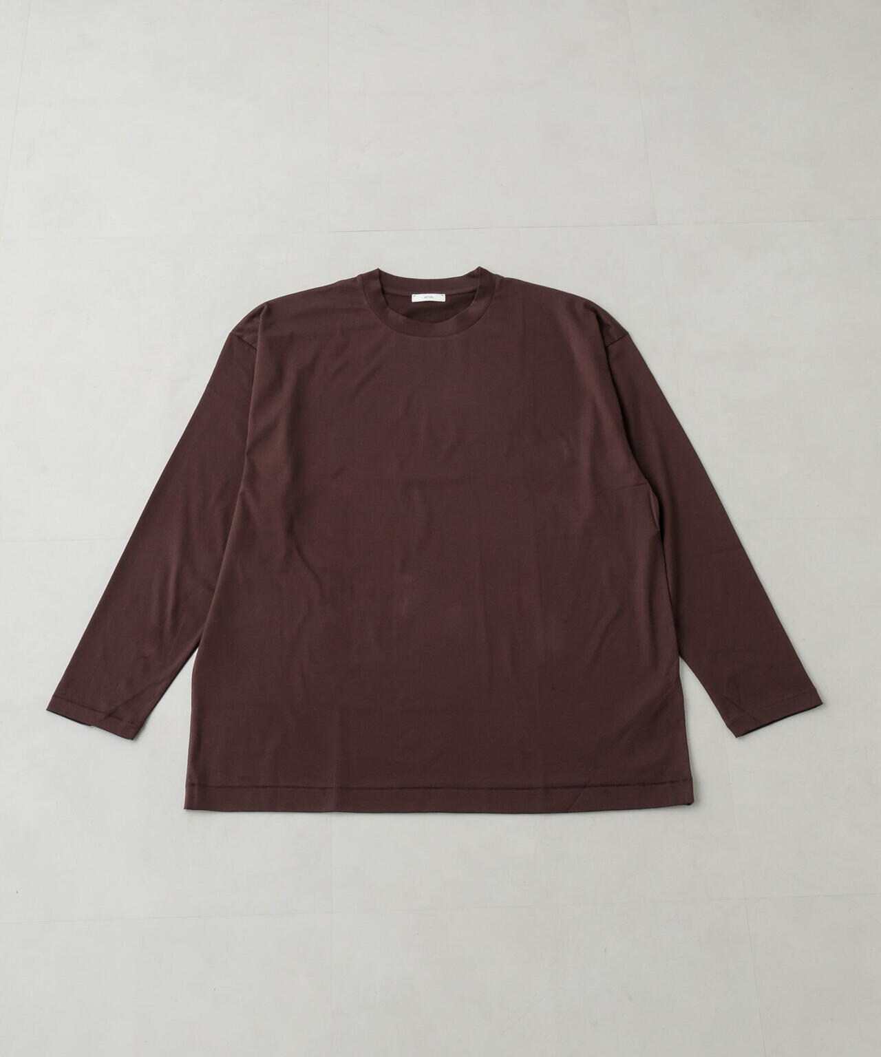 ATON/SUVIN 60/2 OVERSIZED L/S TEE 6705123150