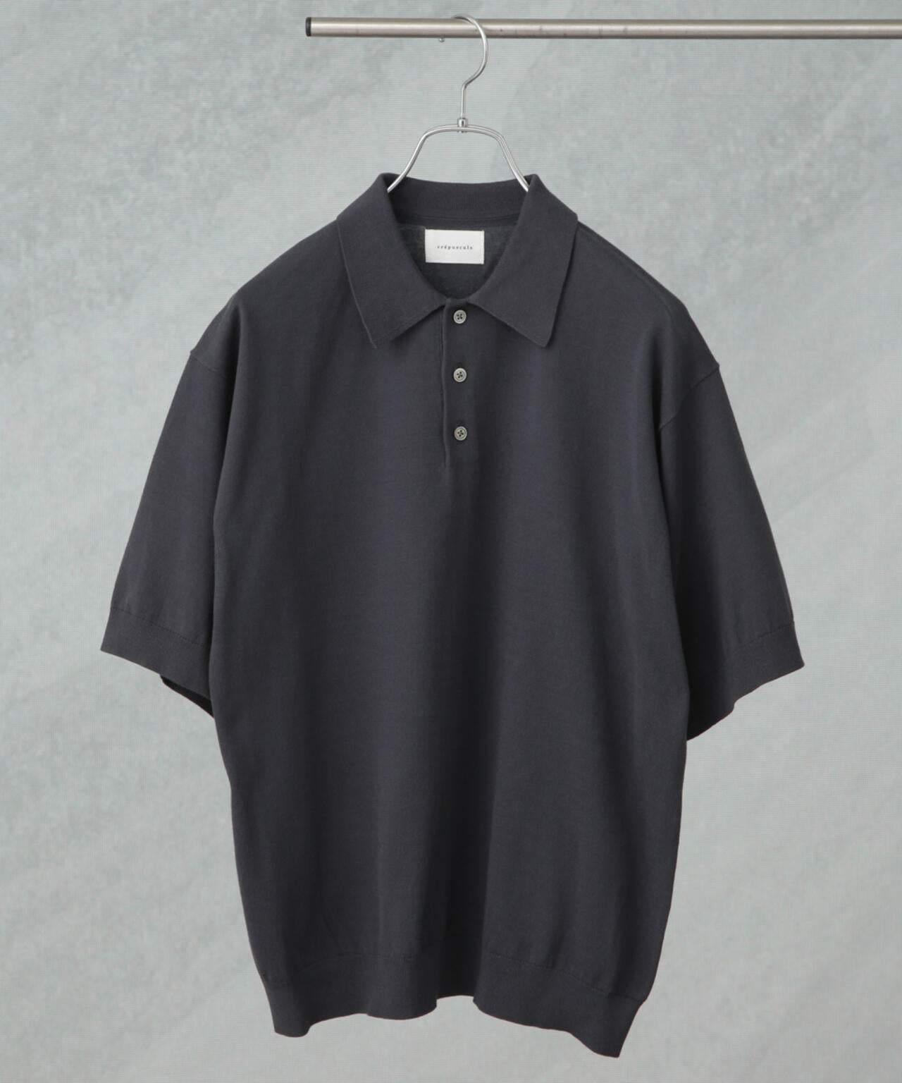 crepuscule/別注 S/S KNIT POLO 6705124015
