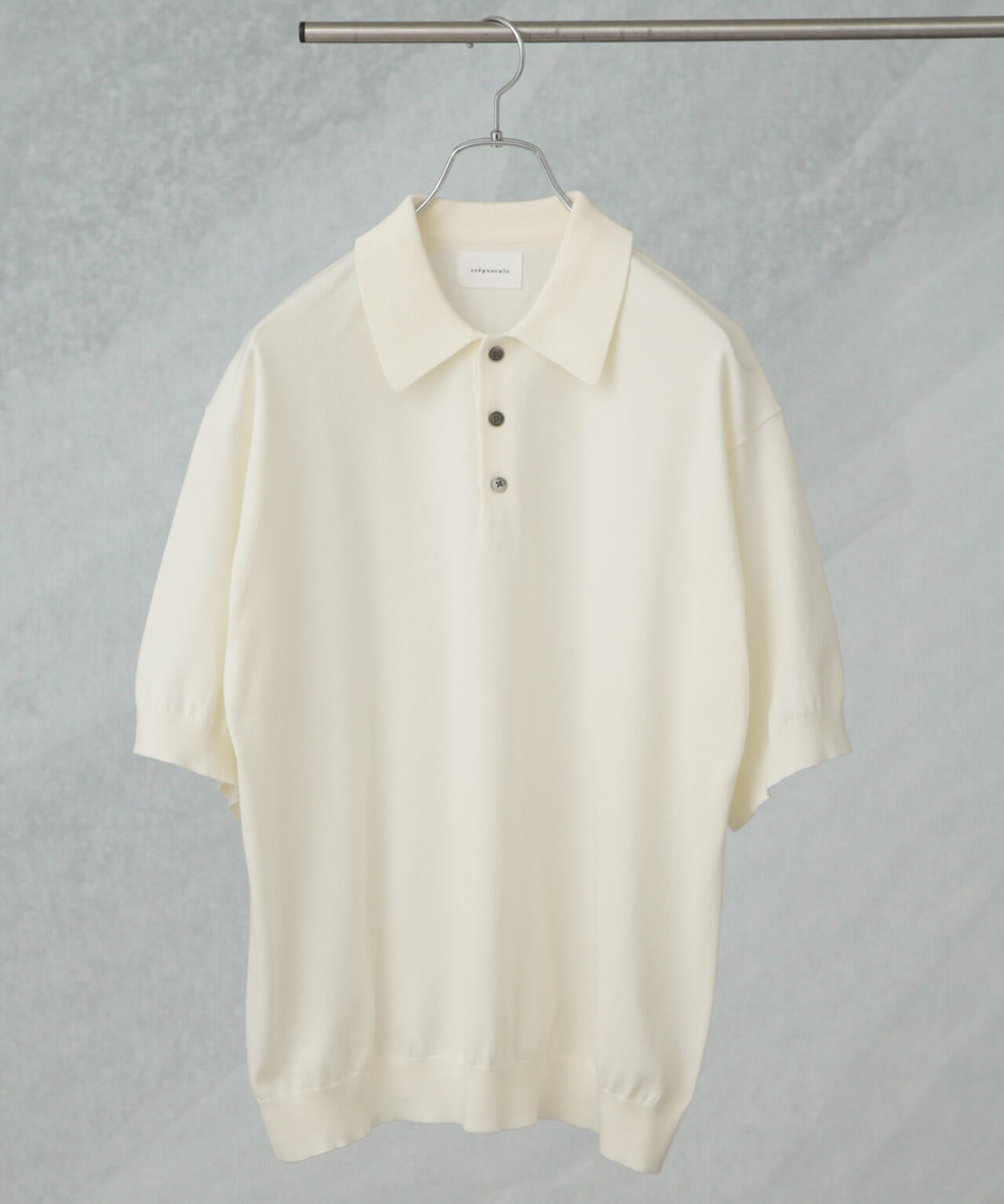 crepuscule/別注 S/S KNIT POLO 6705124015