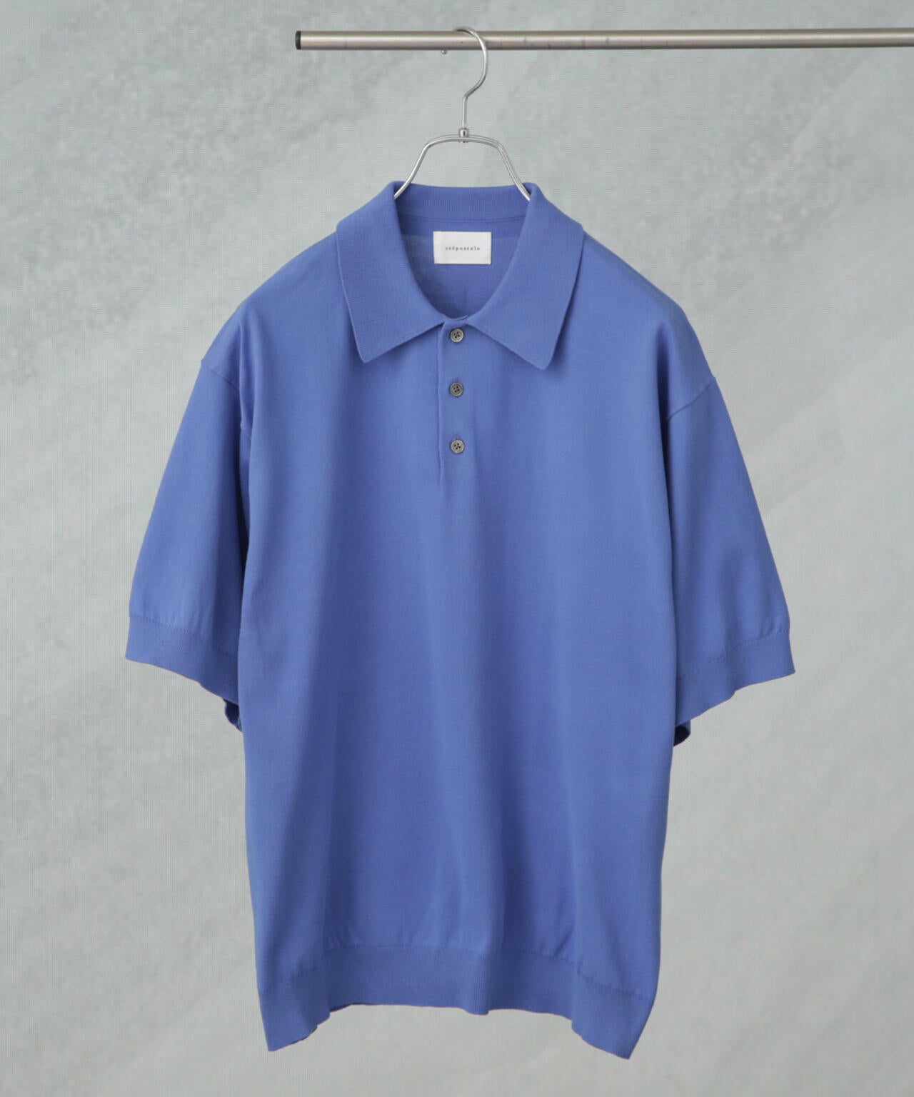 crepuscule/別注 S/S KNIT POLO 6705124015