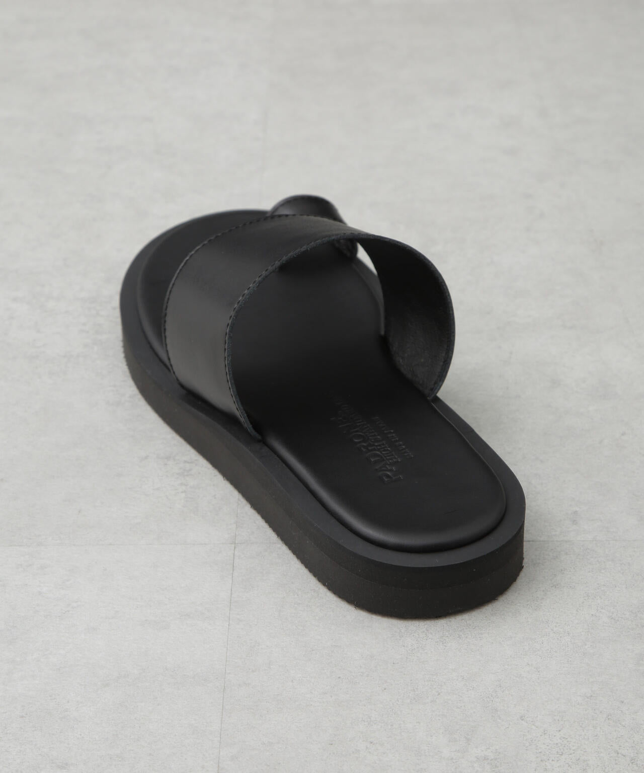 PADRONE THE STANDARD LINE/別注 THONG SANDAL / 指ぬきレザーサンダル 6705135032
