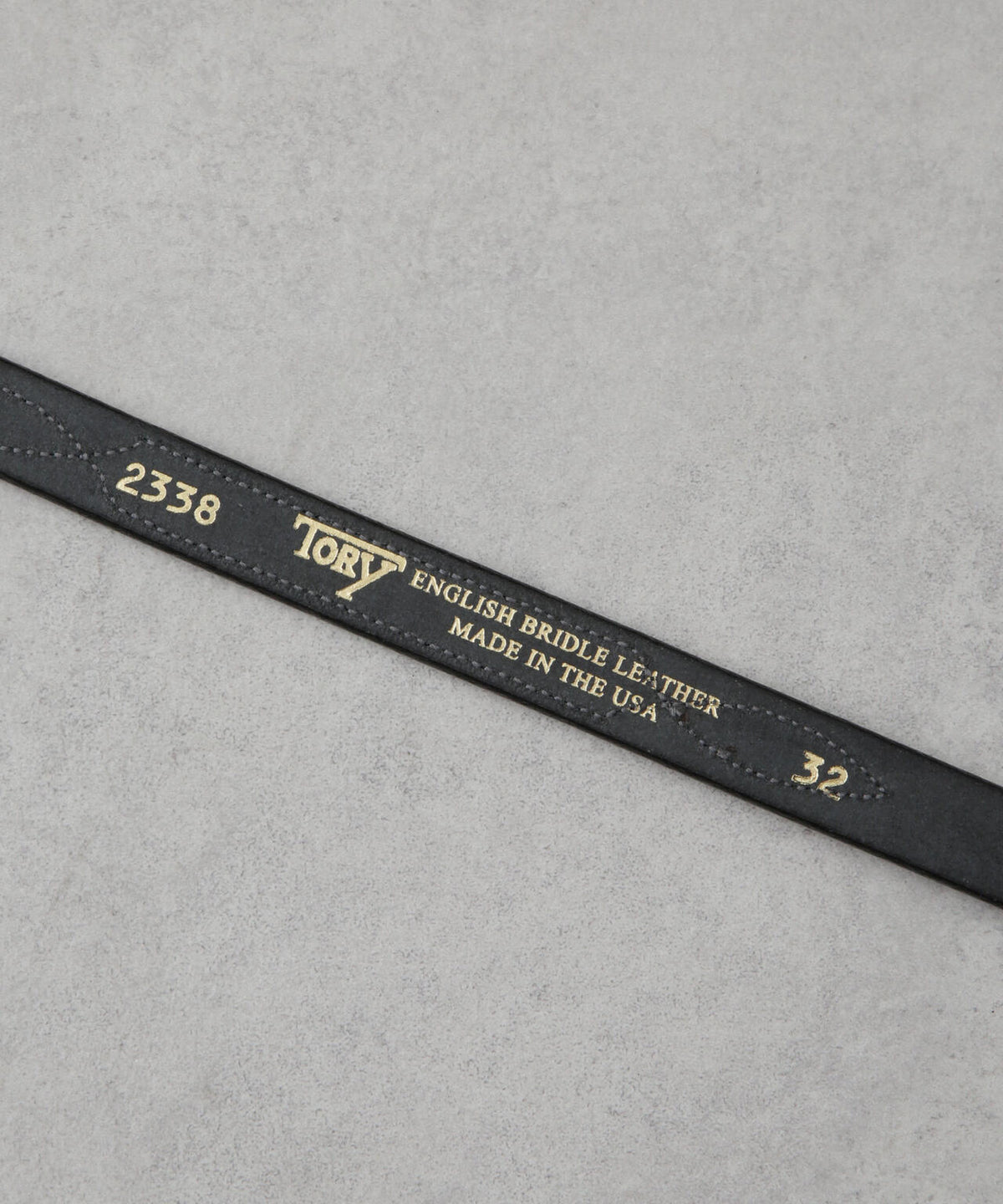 TORY LEATHER/3/4" Repeated Stitch Belt 6705150012