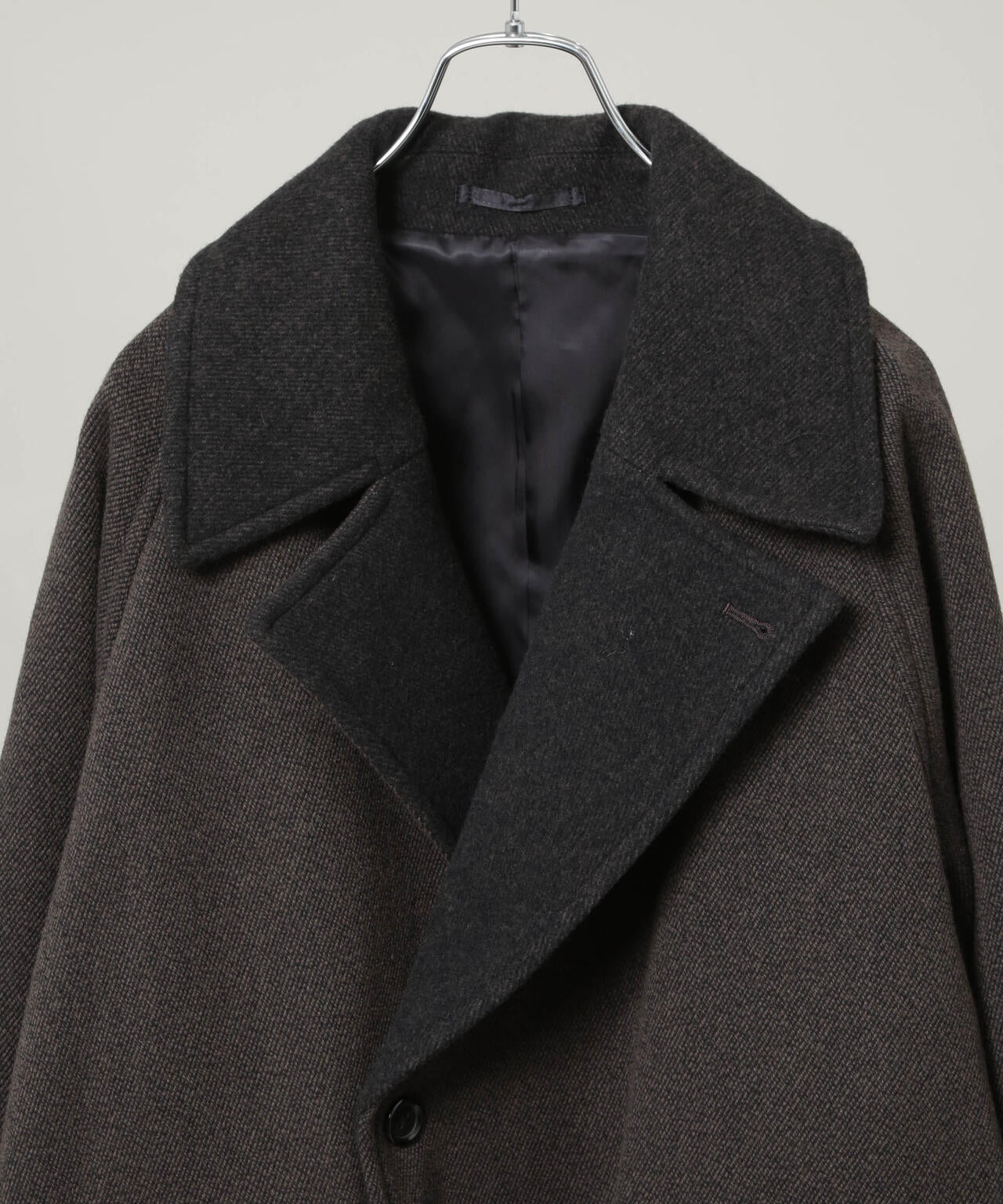 ULTERIOR/WOOL SILK KERSEY DB COAT 6705211042