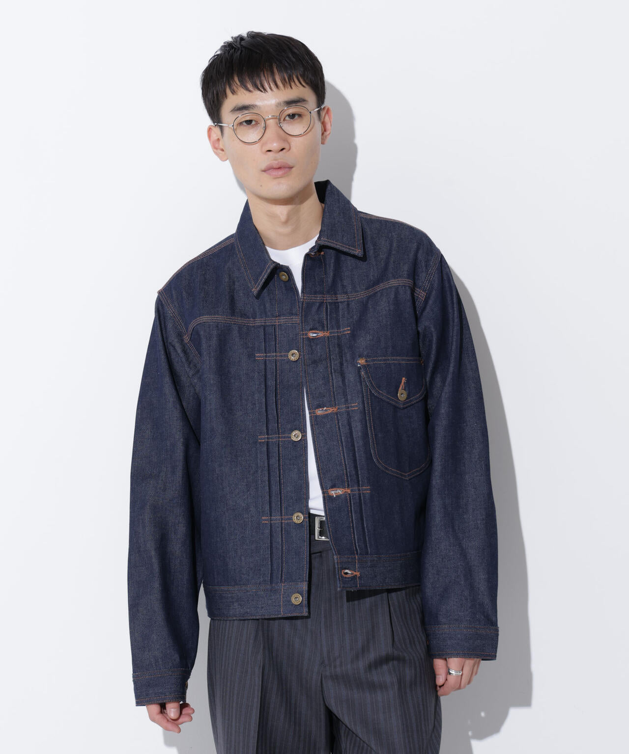 LEE/別注 COW BOY JACKET(セットアップ可) 6705212060